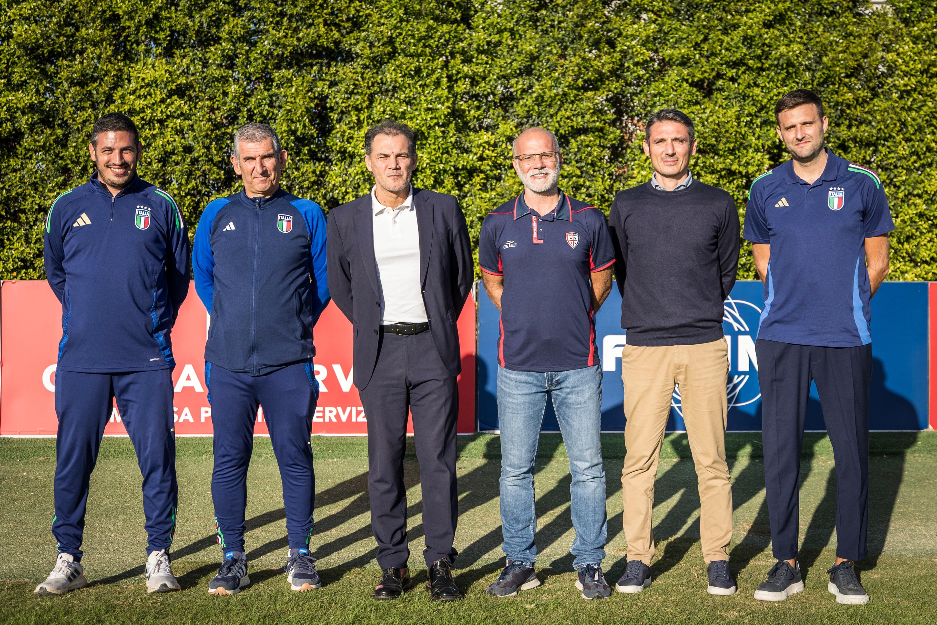 Il Segretario SGS Di Gioia visita il Settore giovanile del Cagliari Calcio nell’ambito del programma Gold