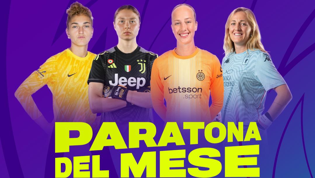 Vota il gol e la parata del mese di ottobre sui canali social della Serie A Women
