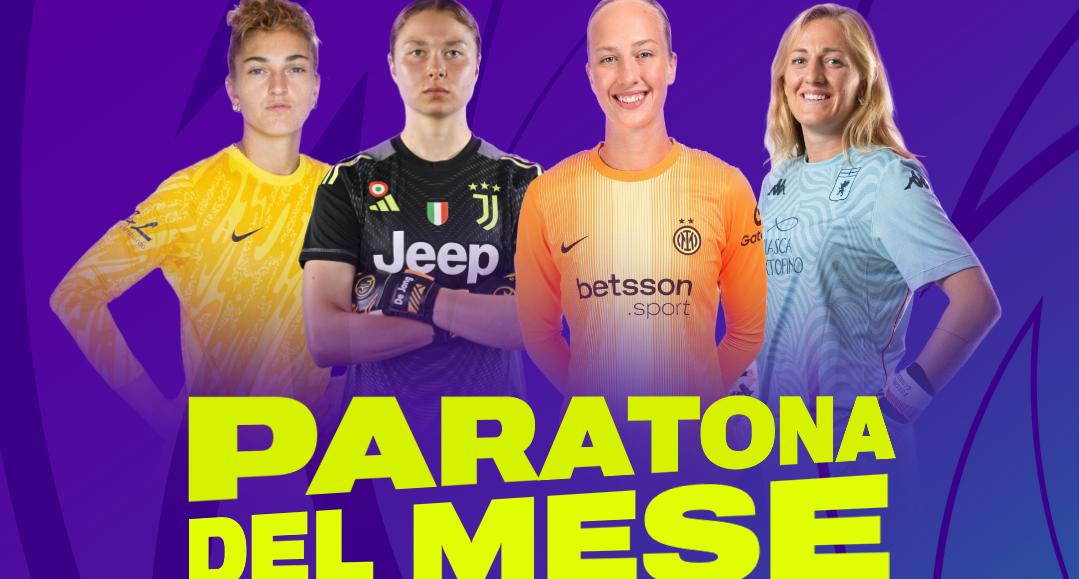 Vota il gol e la parata del mese di ottobre sui canali social della Serie A Women