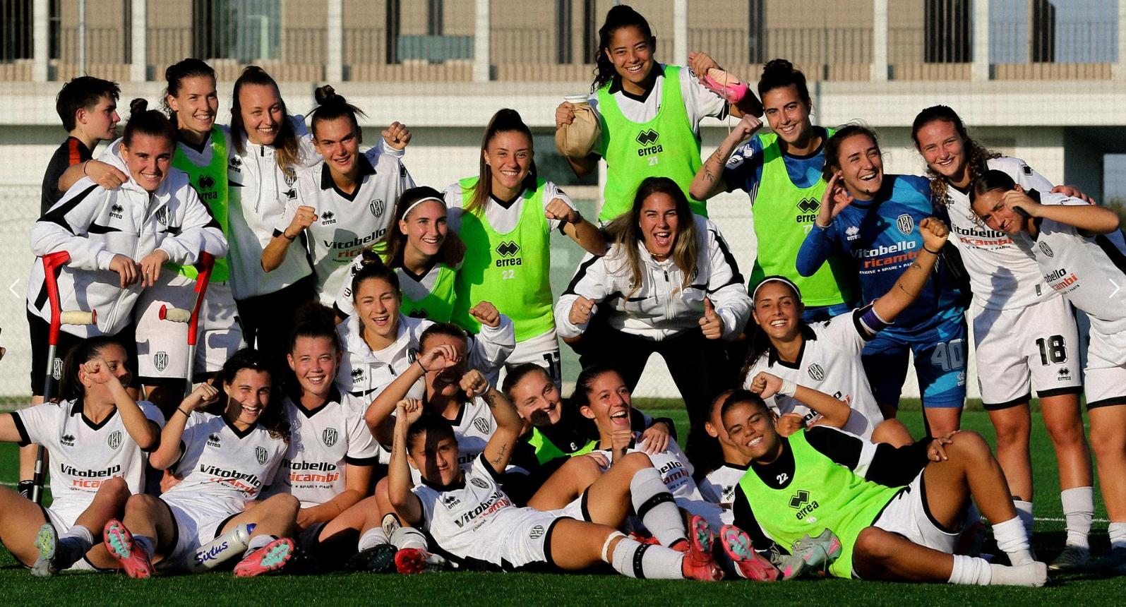 Cesena show, tris al Brescia: romagnole di nuovo prime. Colpo Frosinone in casa della Res Donna Roma