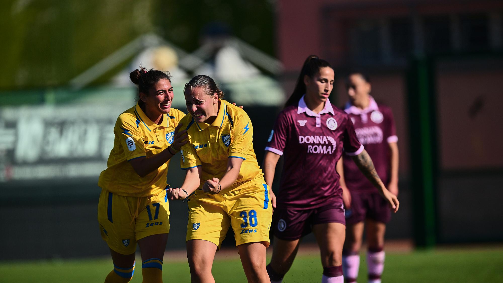 Nove gol in 90': Res Donna Roma-Frosinone è uno spettacolo