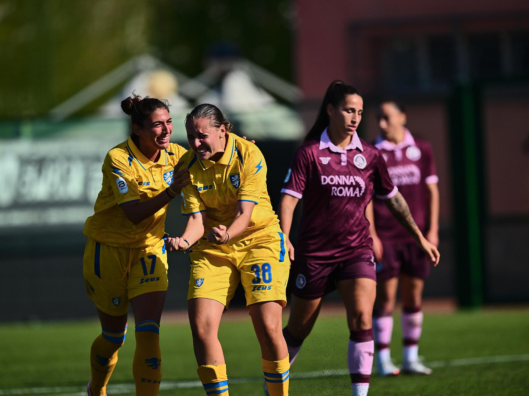 Nove gol in 90': Res Donna Roma-Frosinone è uno spettacolo