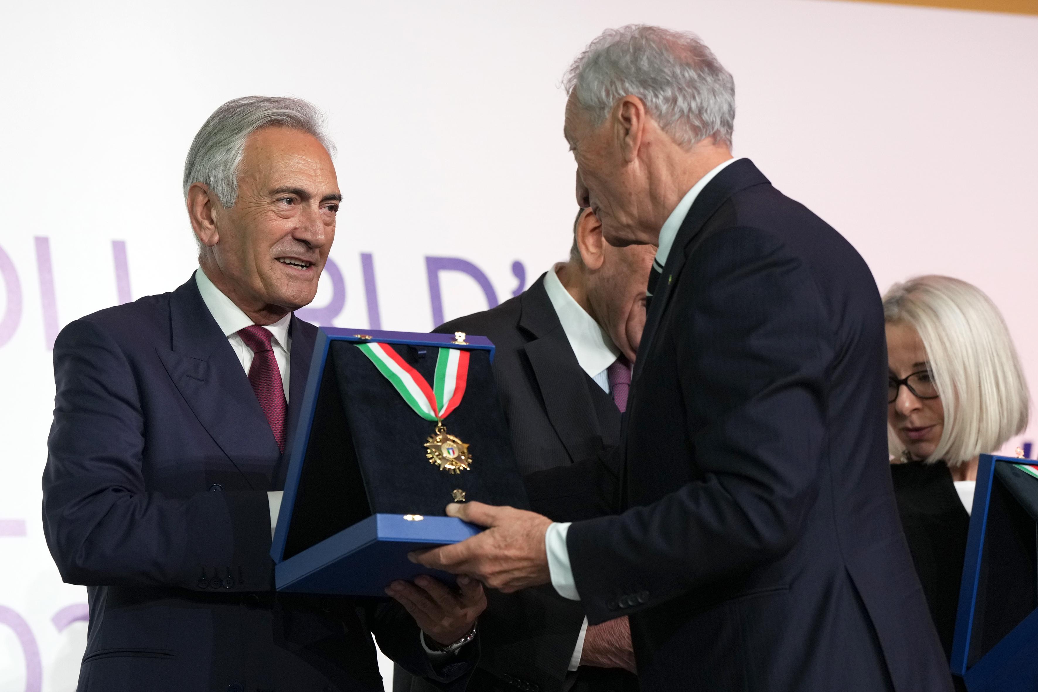 A Gravina il Collare d’Oro al merito sportivo: “Riconoscimento frutto di un percorso condiviso”