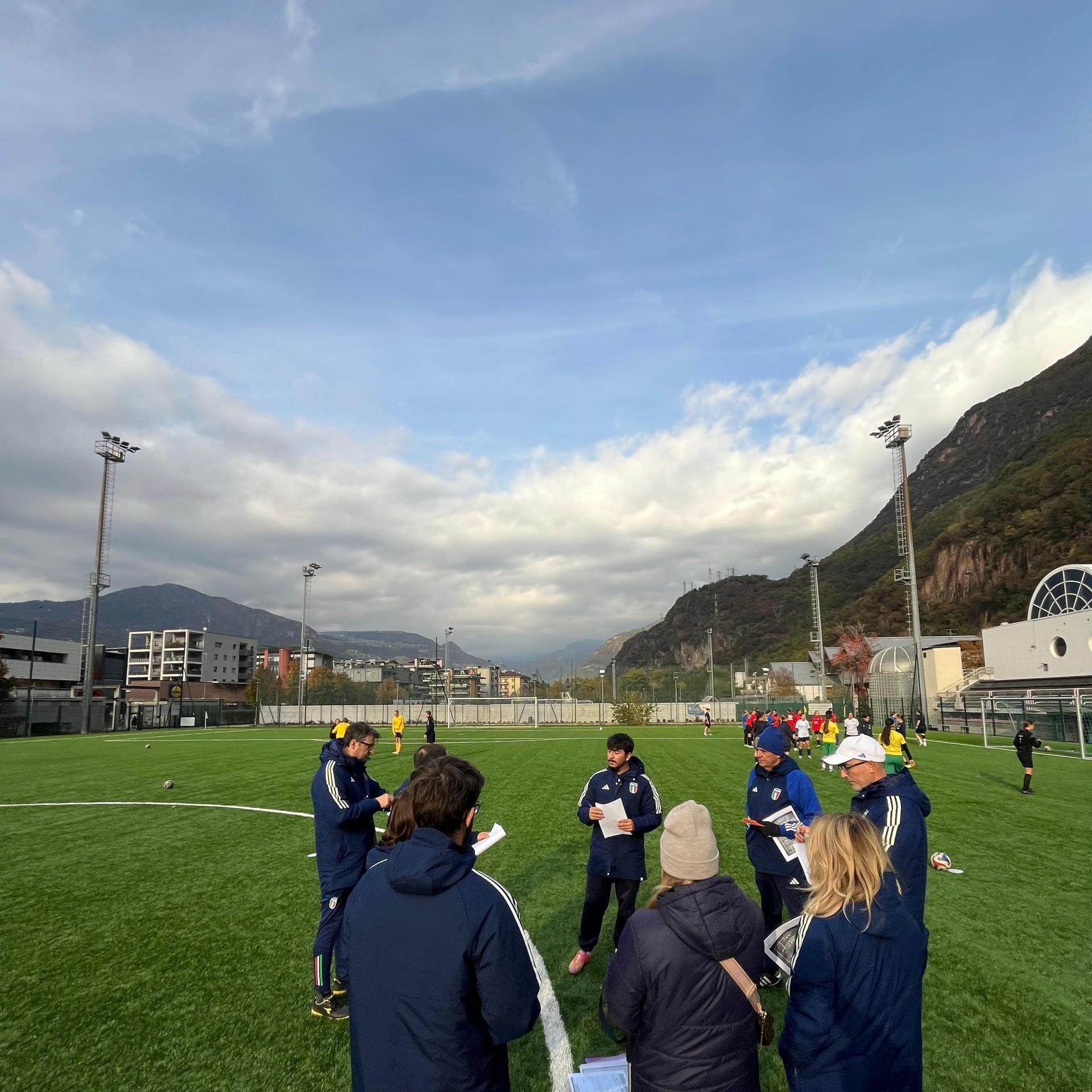 Primo raduno Selezione Territoriale Dolomiti U15f