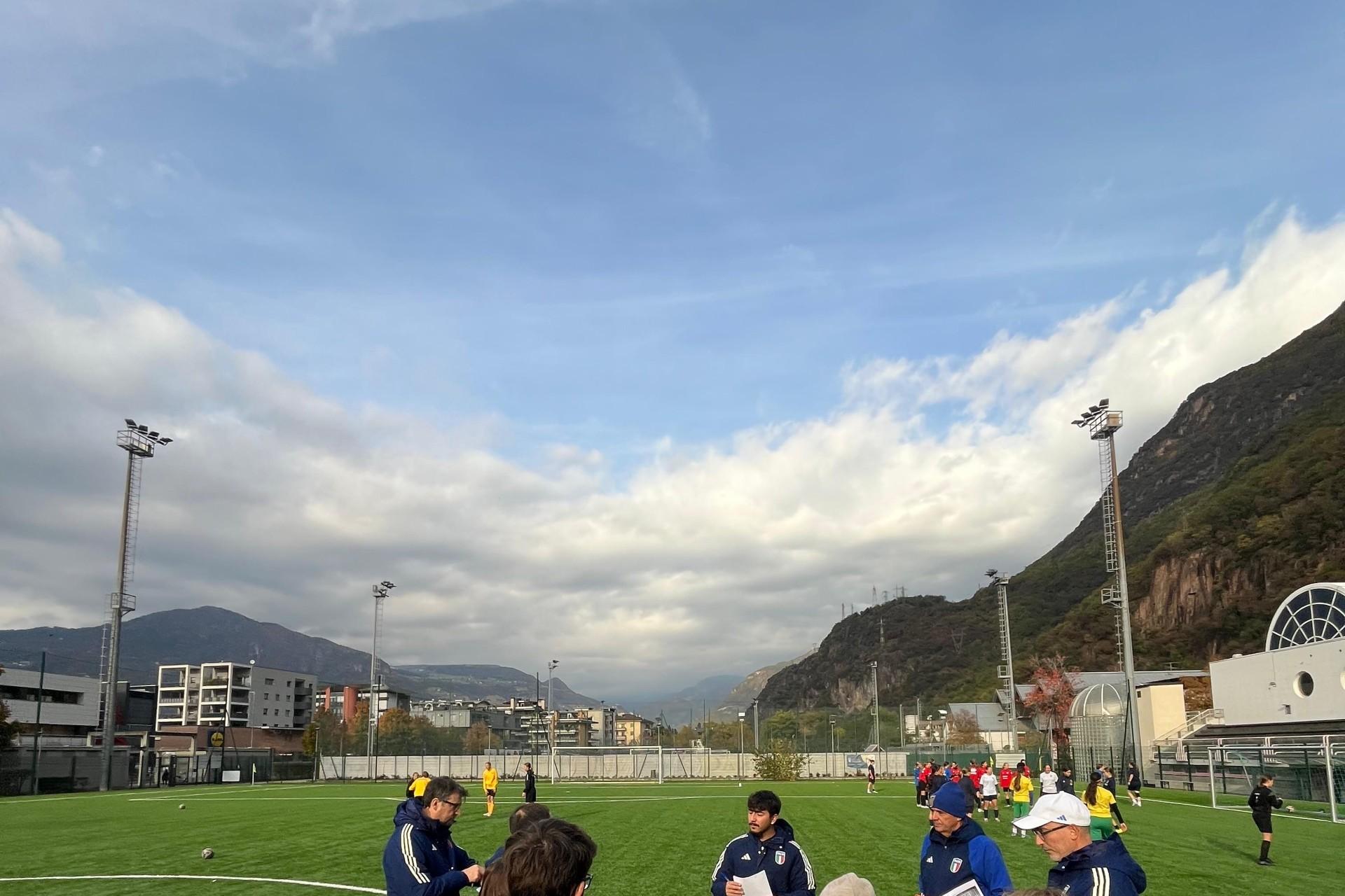 Primo raduno Selezione Territoriale Dolomiti U15f