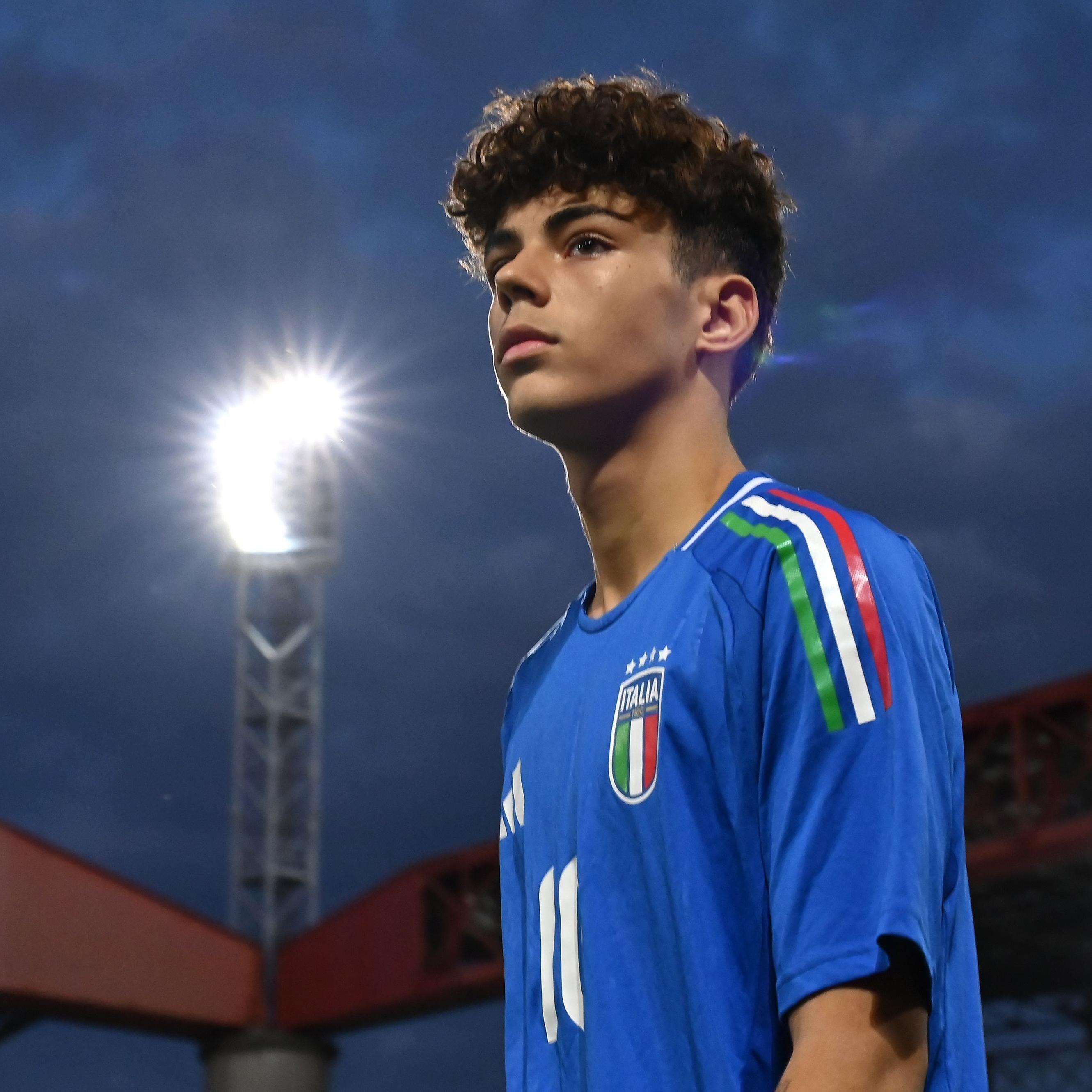 Samuele Inácio dazzles on debut as Italy start their World Cup with a smile