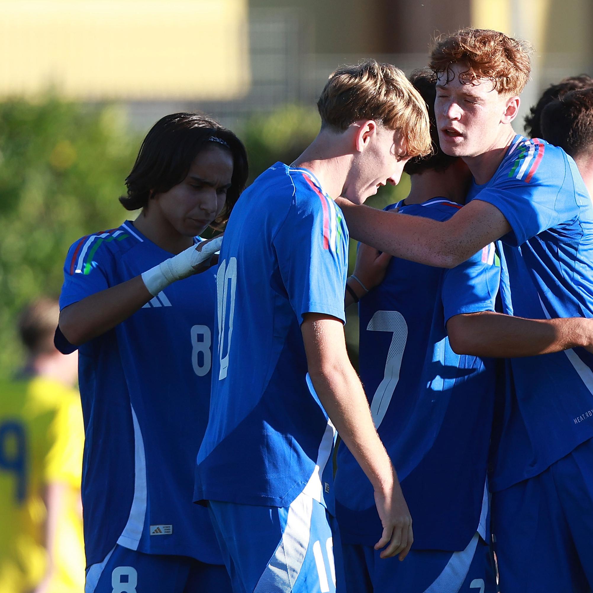 Grande Italia a Coverciano: 6-2 all’Ucraina. Pasqual: “Prestazione convincente”