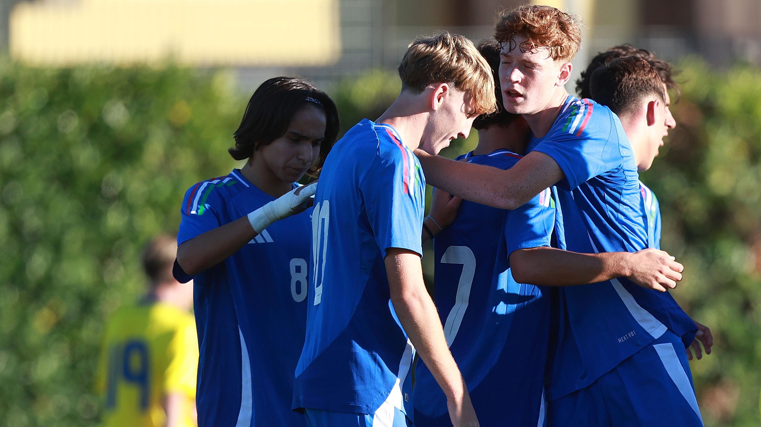 Grande Italia a Coverciano: 6-2 all’Ucraina. Pasqual: “Prestazione convincente”