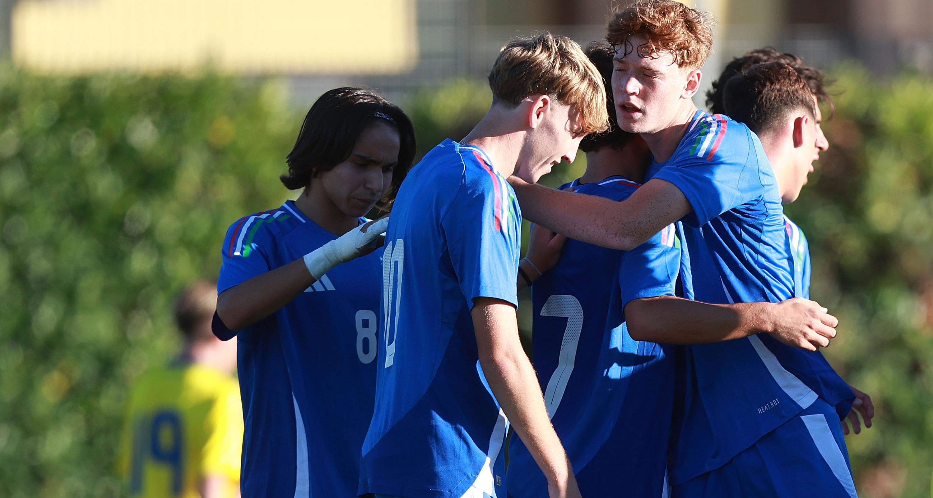 Grande Italia a Coverciano: 6-2 all’Ucraina. Pasqual: “Prestazione convincente”