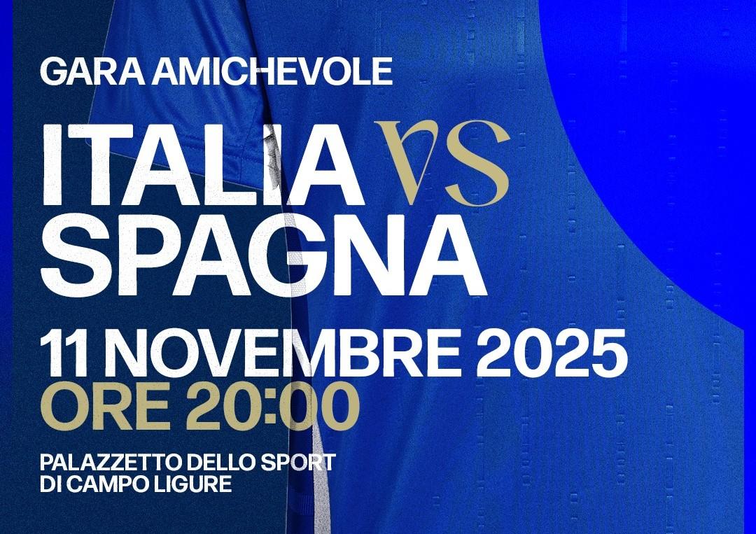 Online la biglietteria per Italia-Spagna di futsal a Campo Ligure: tagliandi gratuiti