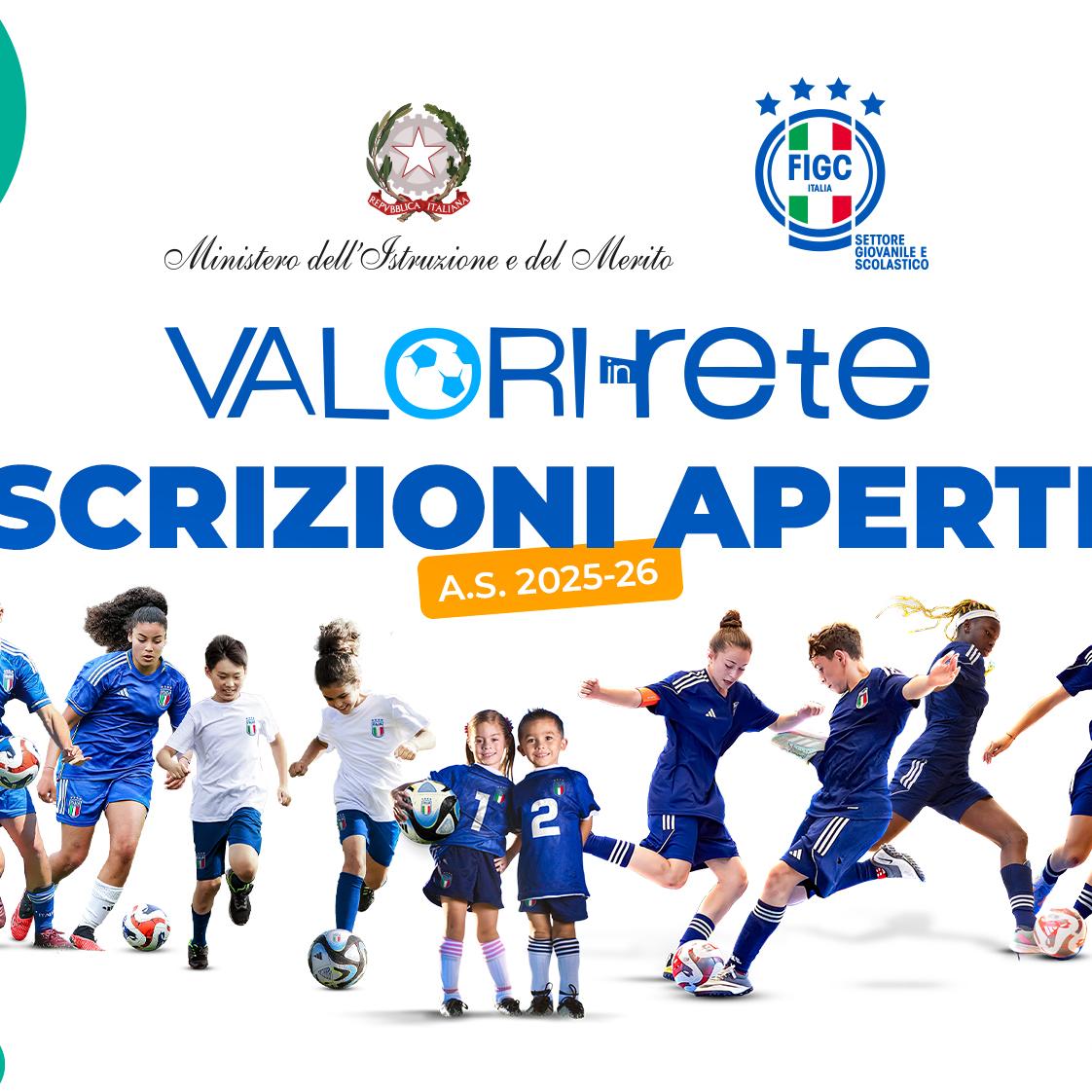 Aperte le iscrizioni a Valori in Rete: sport, inclusione e formazione a scuola