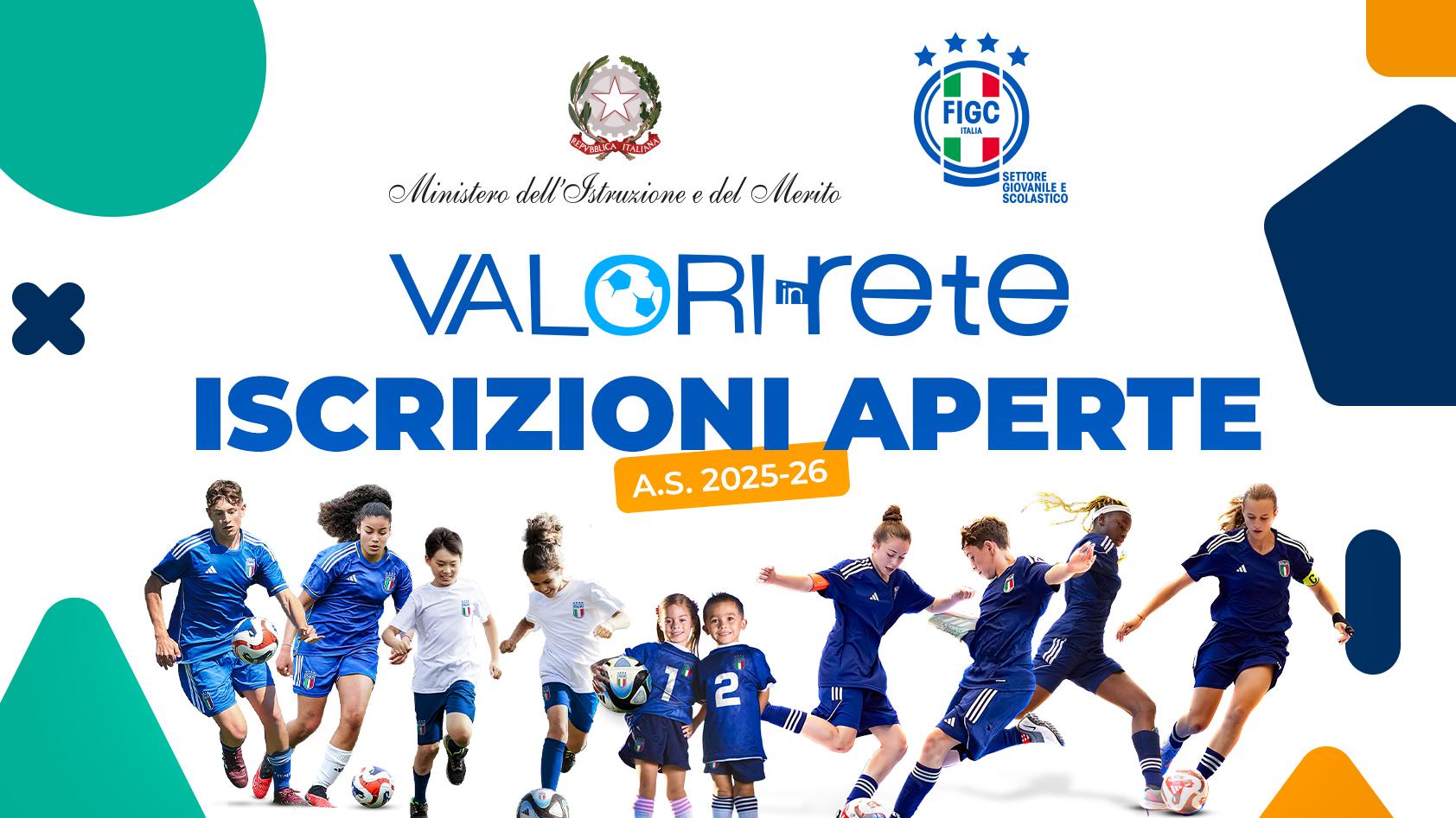 Aperte le iscrizioni a Valori in Rete: sport, inclusione e formazione a scuola