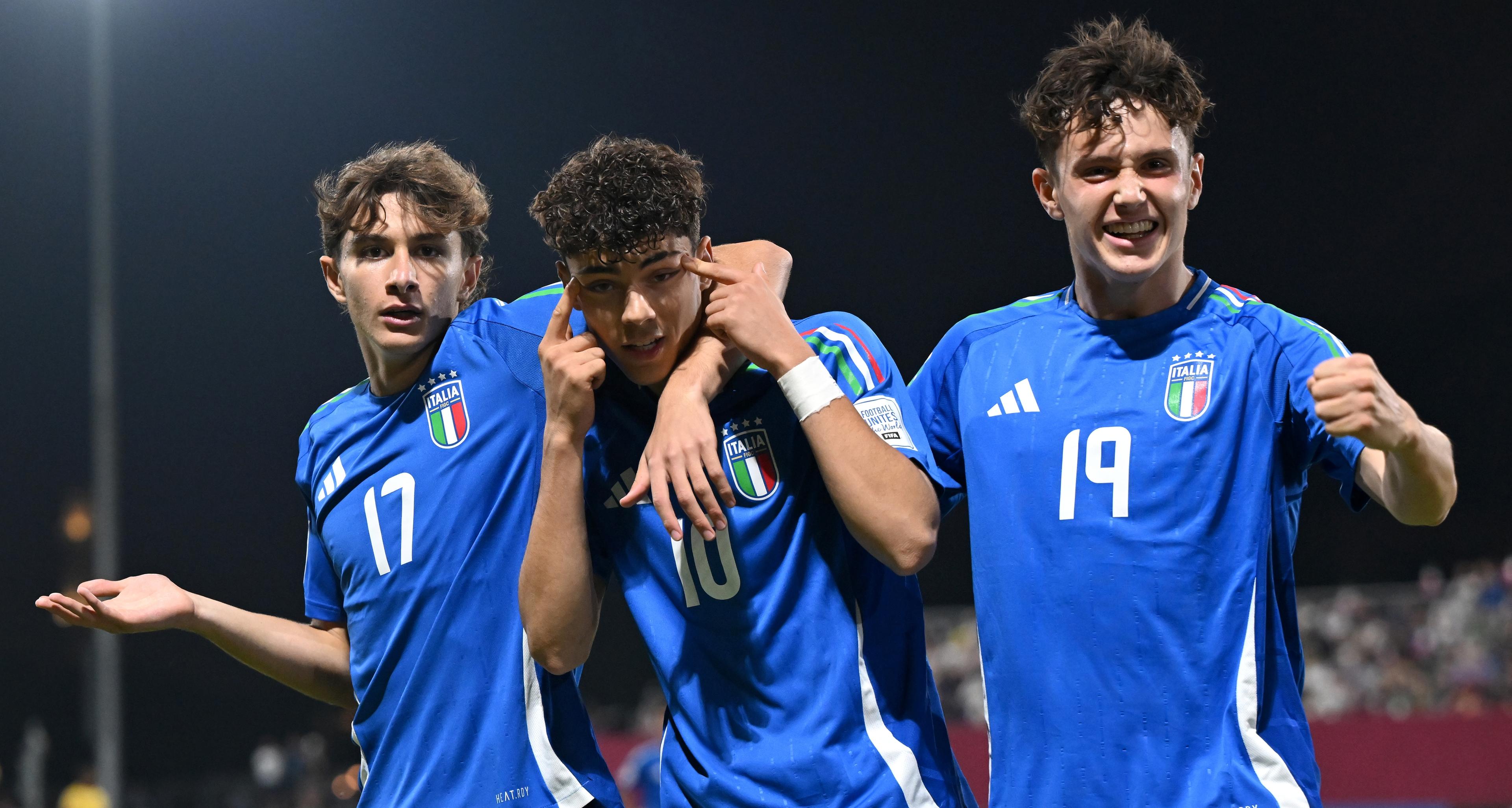 Azzurrini da record in Qatar: 3-1 al Sudafrica e primato del Gruppo A a punteggio pieno