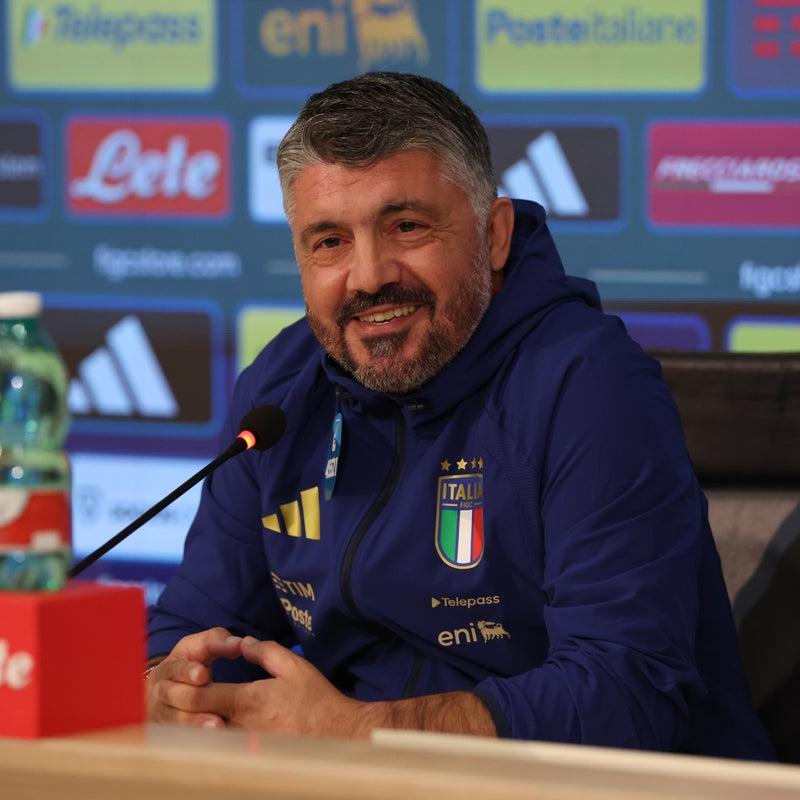 Nazionale A: a Coverciano la conferenza stampa del Ct Gennaro Gattuso