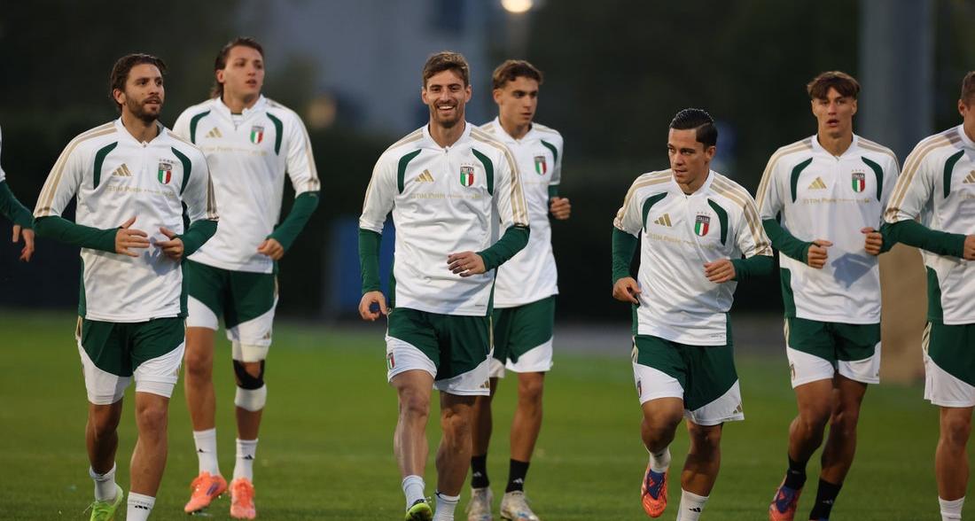 Nazionale A: primo allenamento a Coverciano in vista dei match con Moldova e Norvegia