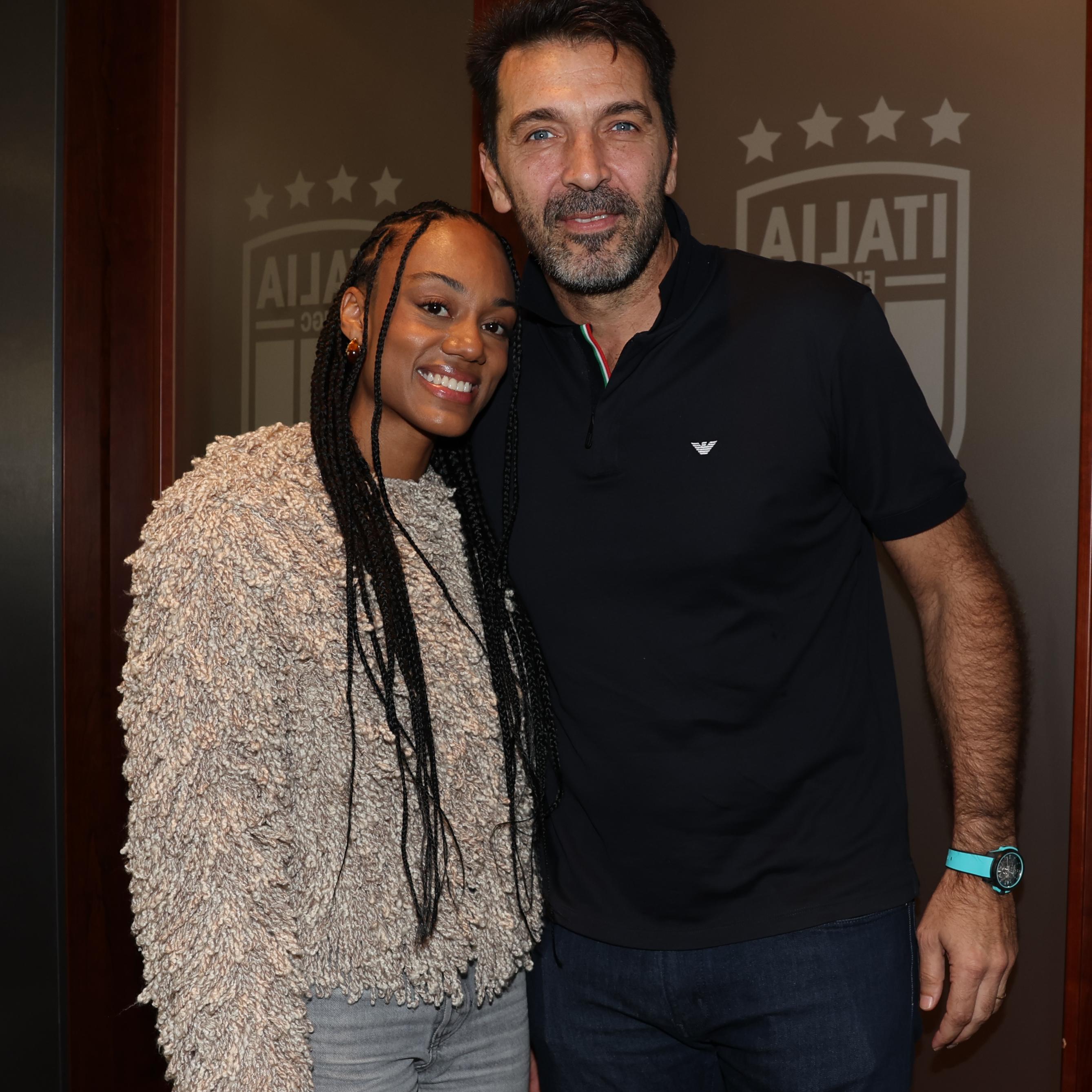 Un'ospite speciale a Coverciano: Larissa Iapichino incontra gli Azzurri