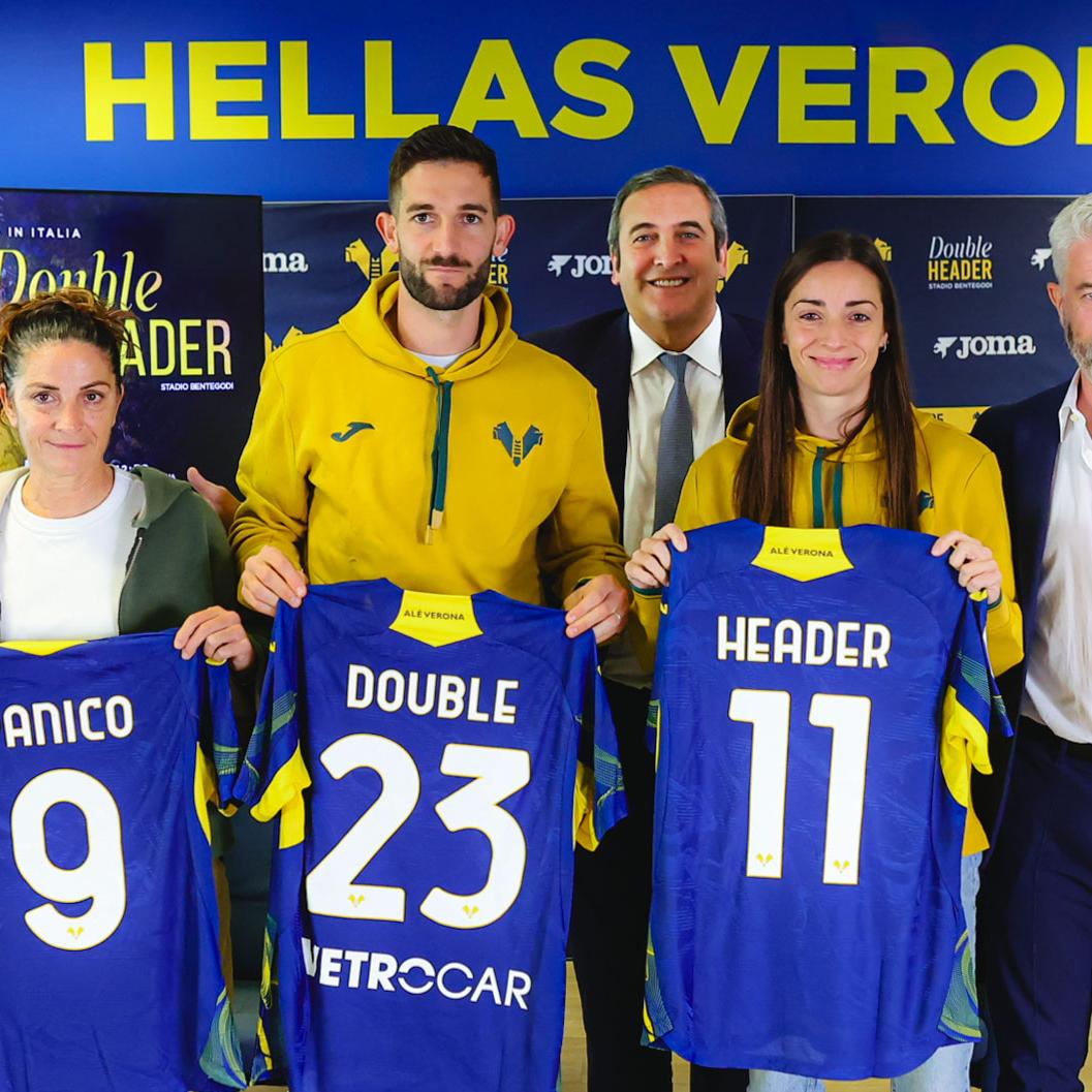 Presentata a Verona la ‘Double Header’ del 23 novembre. Tinari: “Ogni calciatrice dovrebbe provare queste emozioni”