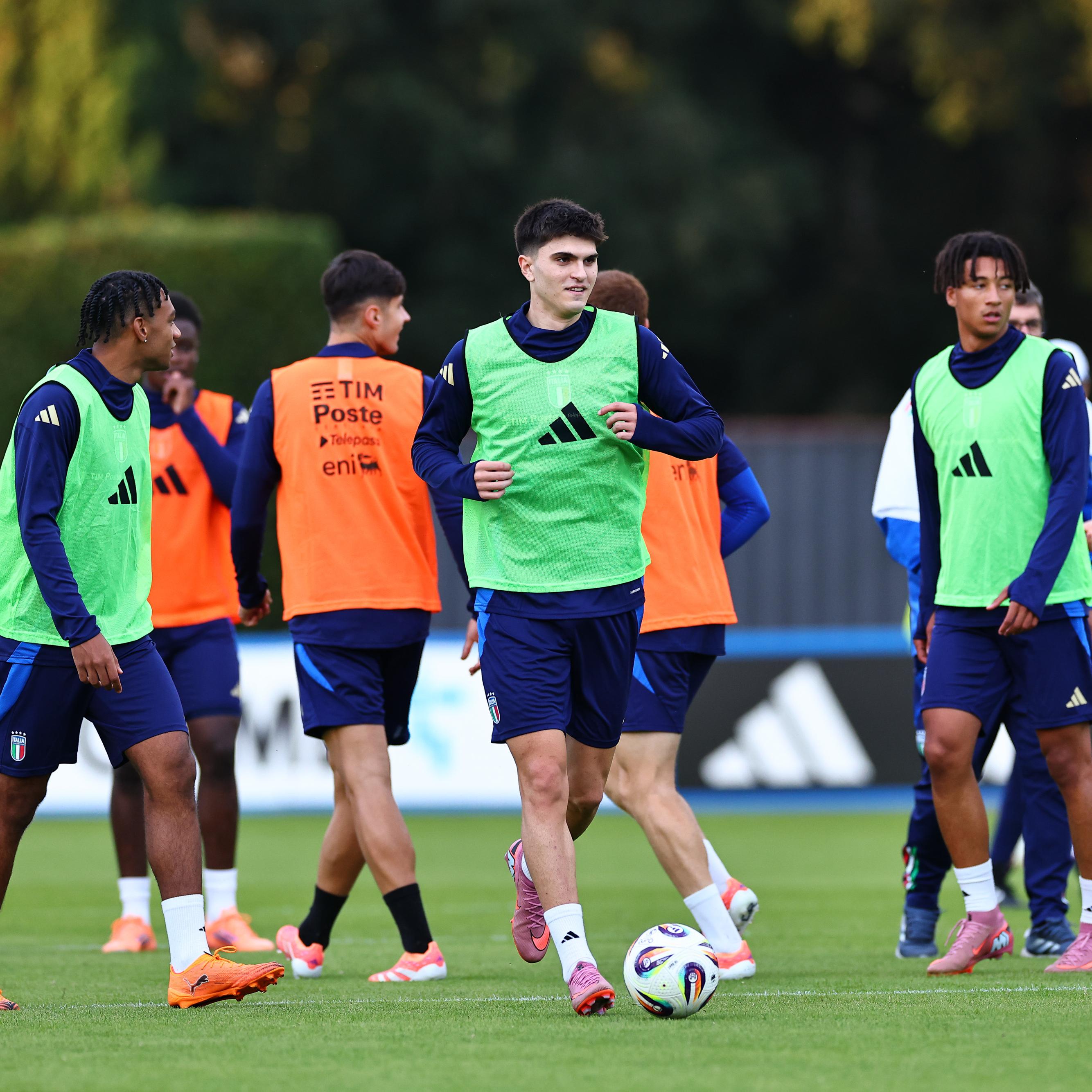 Gli Azzurrini dell'Under 21 in raduno a Tirrenia