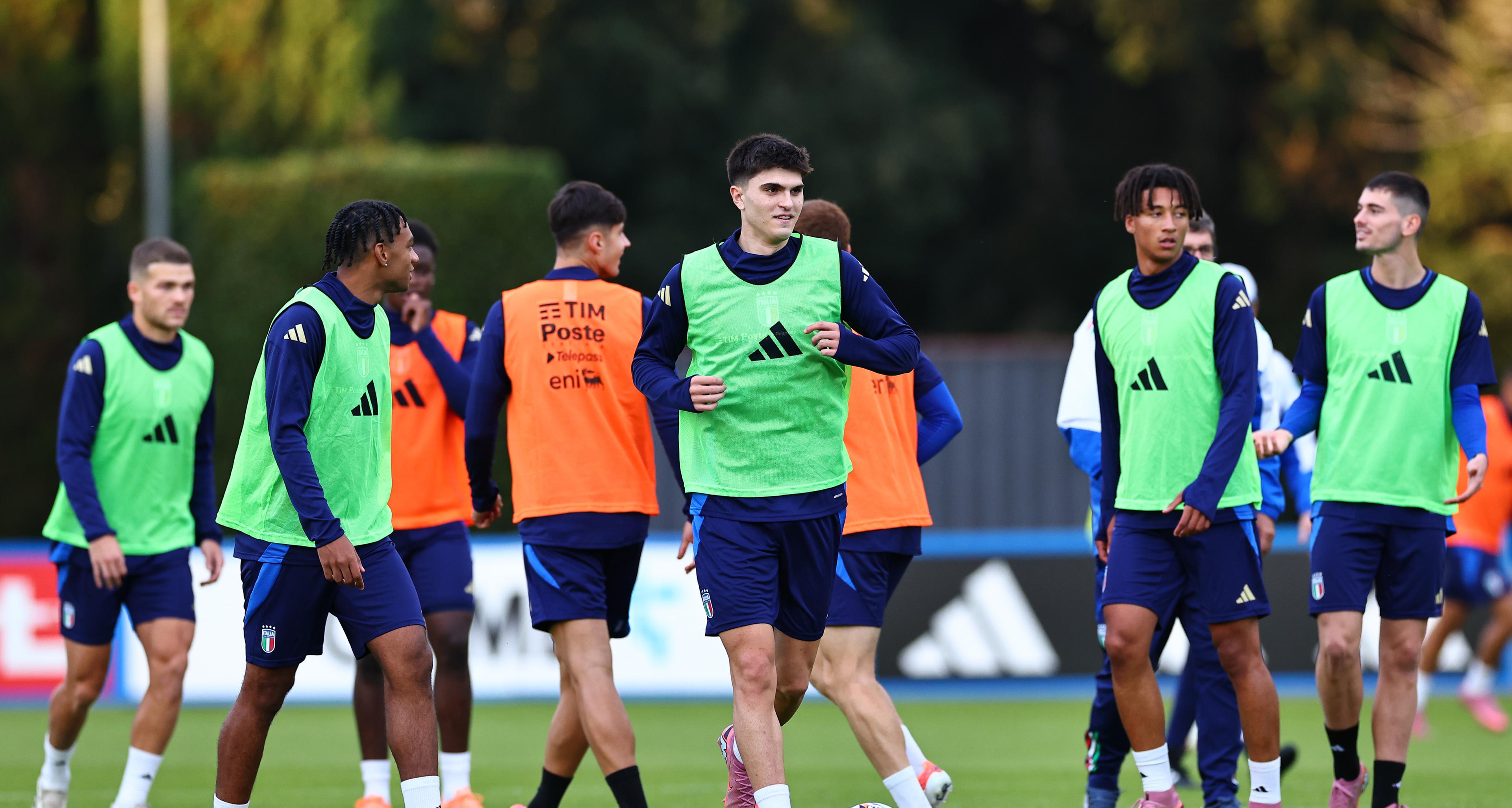 Gli Azzurrini dell'Under 21 in raduno a Tirrenia