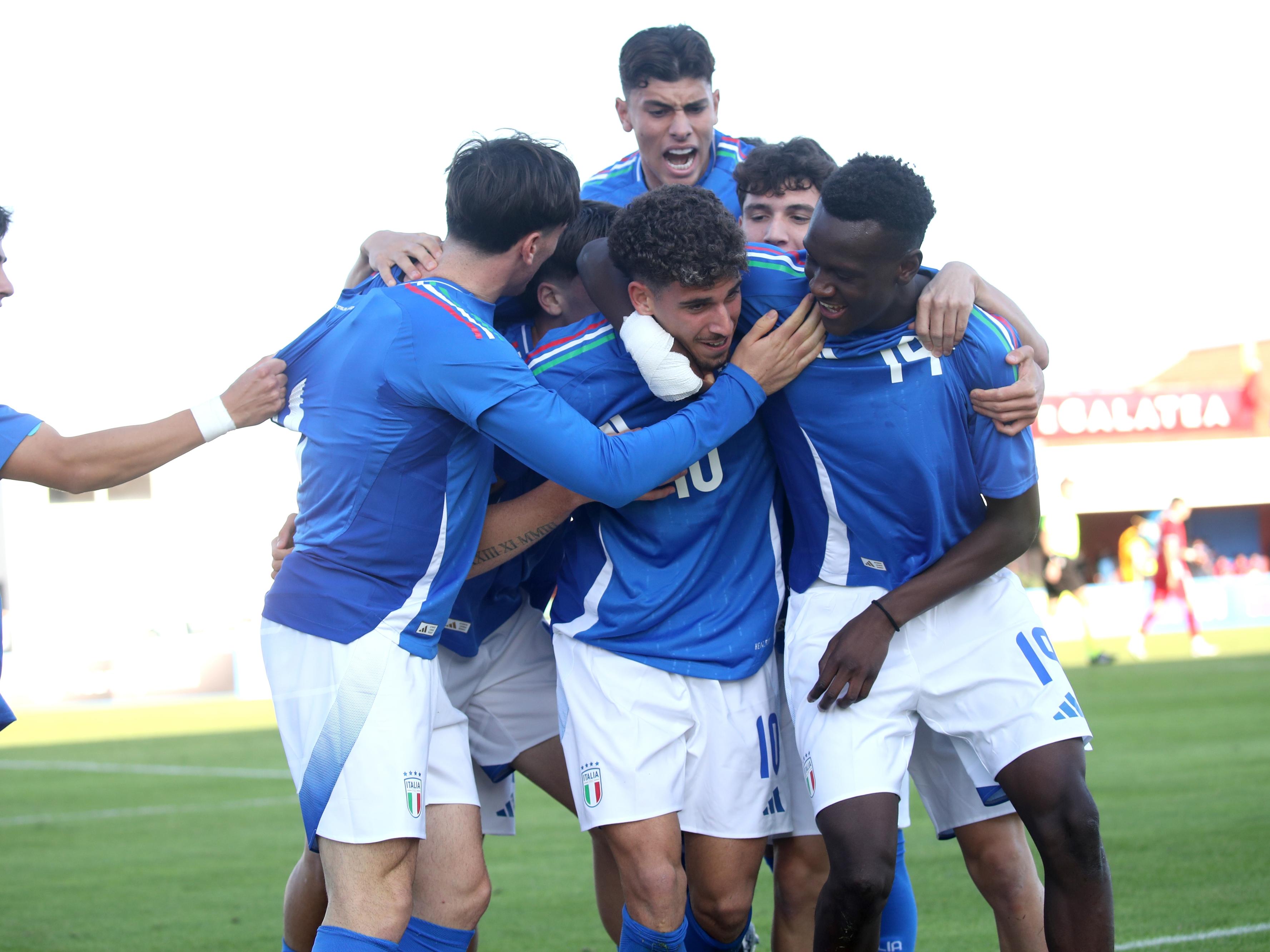 Nazionale Under 19, che esordio nelle qualificazioni europee: otto gol alla Moldova