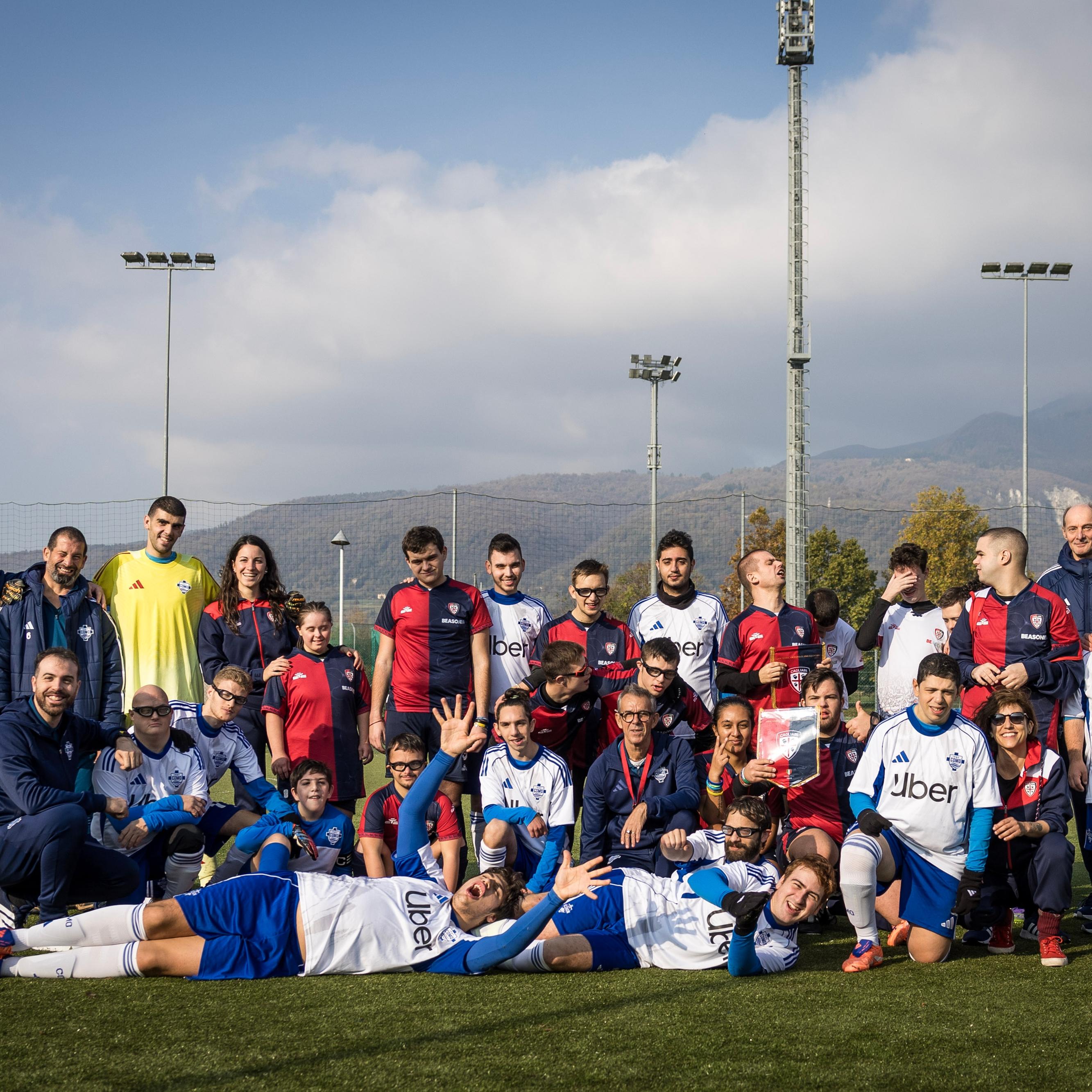 Una giornata eccezionale per Links e Tukiki, le due squadre lombarde gemellate con Como e Cagliari