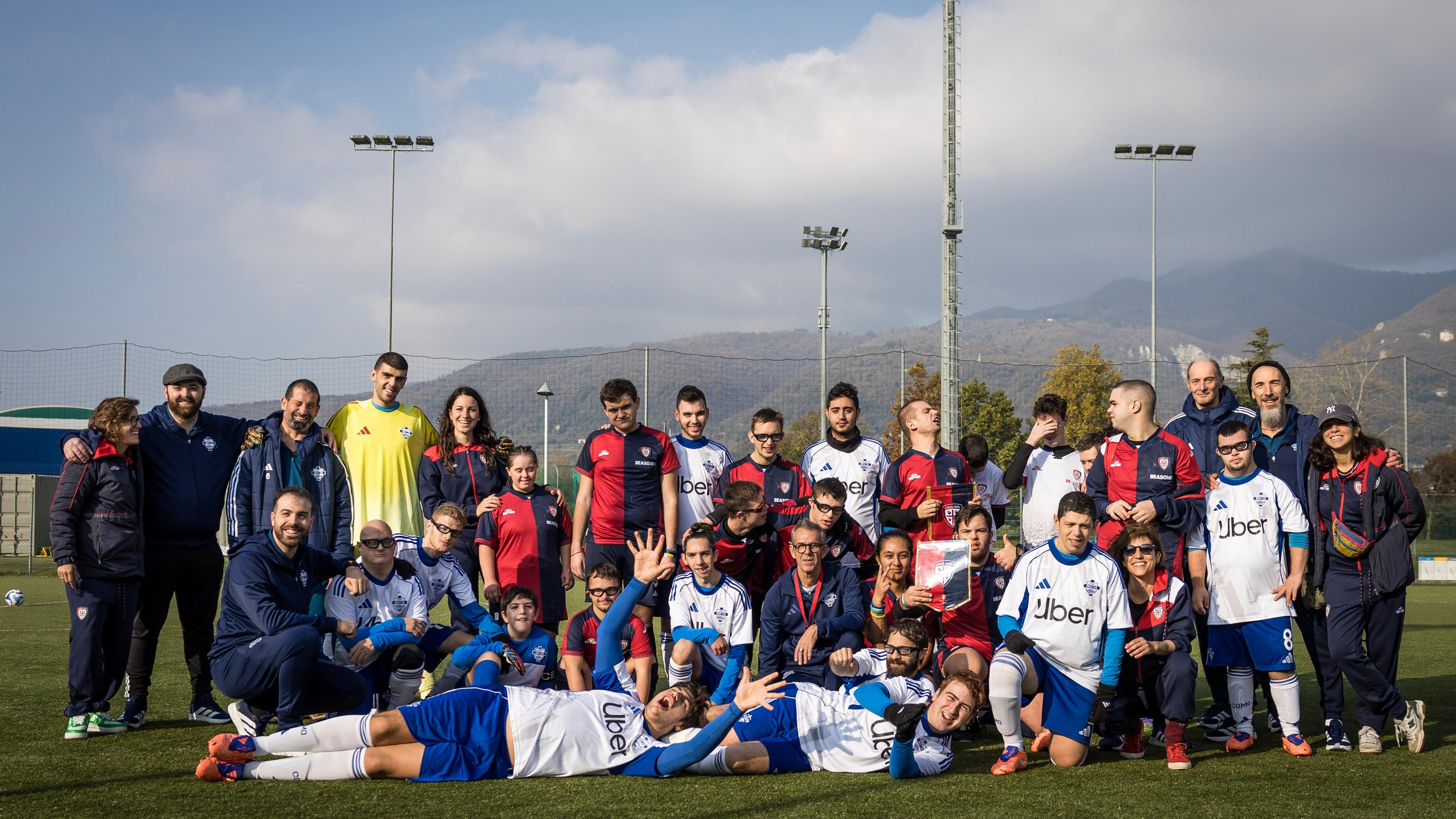 Una giornata eccezionale per Links e Tukiki, le due squadre lombarde gemellate con Como e Cagliari