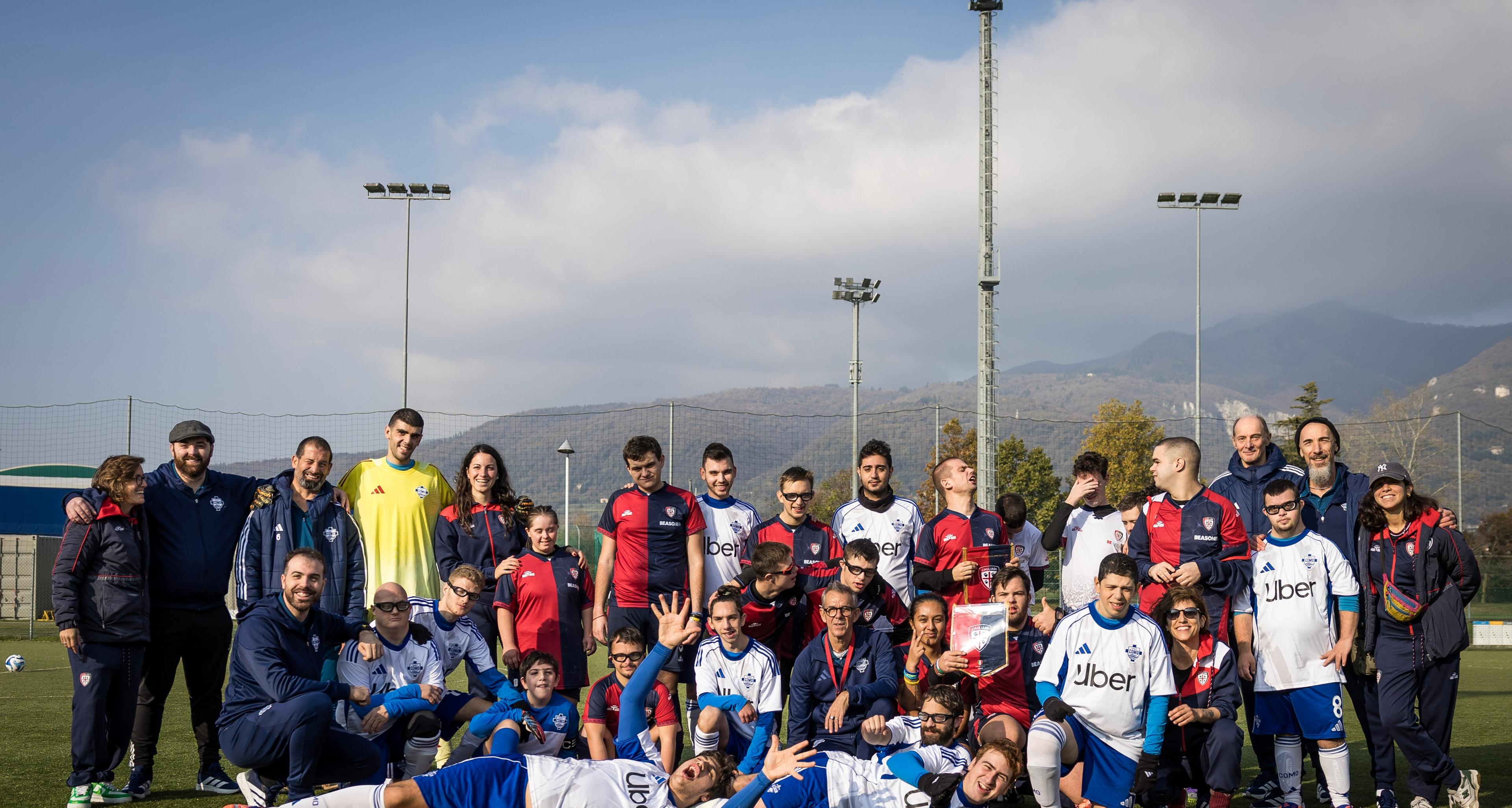 Una giornata eccezionale per Links e Tukiki, le due squadre lombarde gemellate con Como e Cagliari