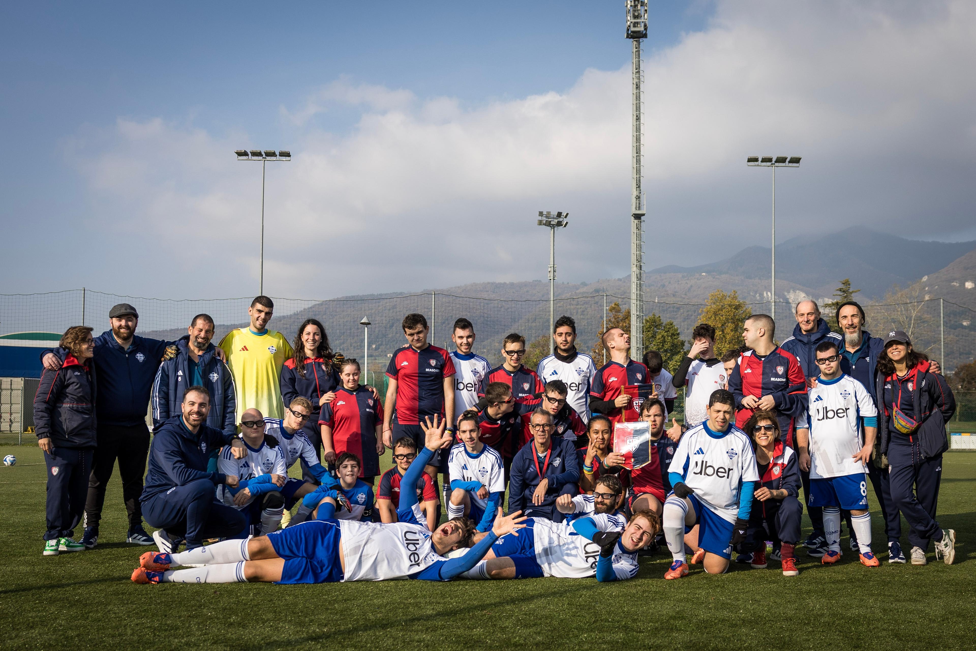 Una giornata eccezionale per Links e Tukiki, le due squadre lombarde gemellate con Como e Cagliari
