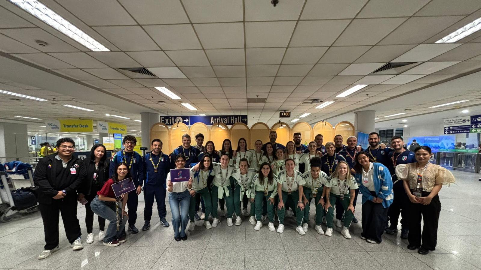 Le Azzurre sono nelle Filippine, inizia l’avventura Mondiale. Grieco: “Ora si fa sul serio”