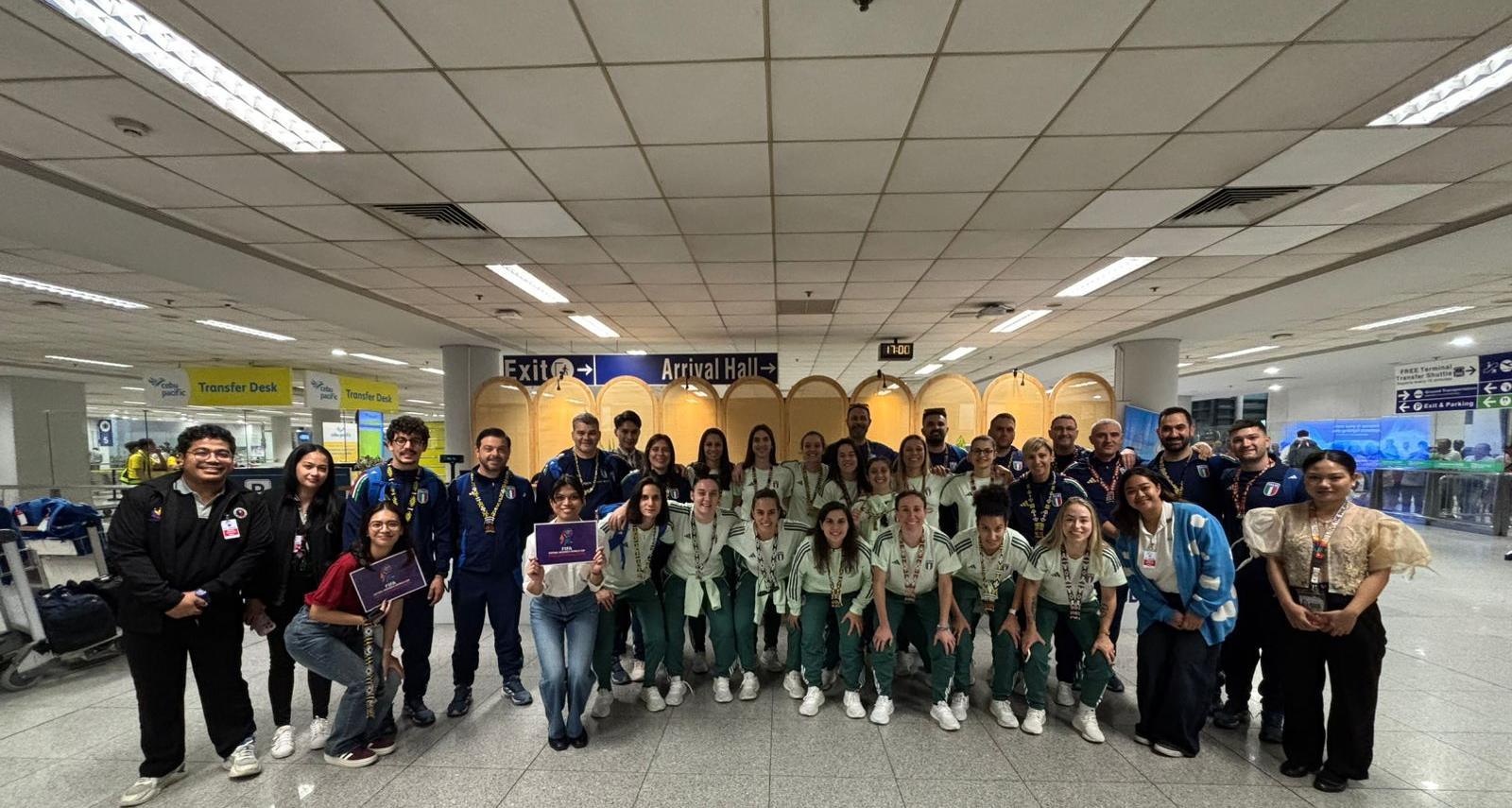 Le Azzurre sono nelle Filippine, inizia l’avventura Mondiale. Grieco: “Ora si fa sul serio”