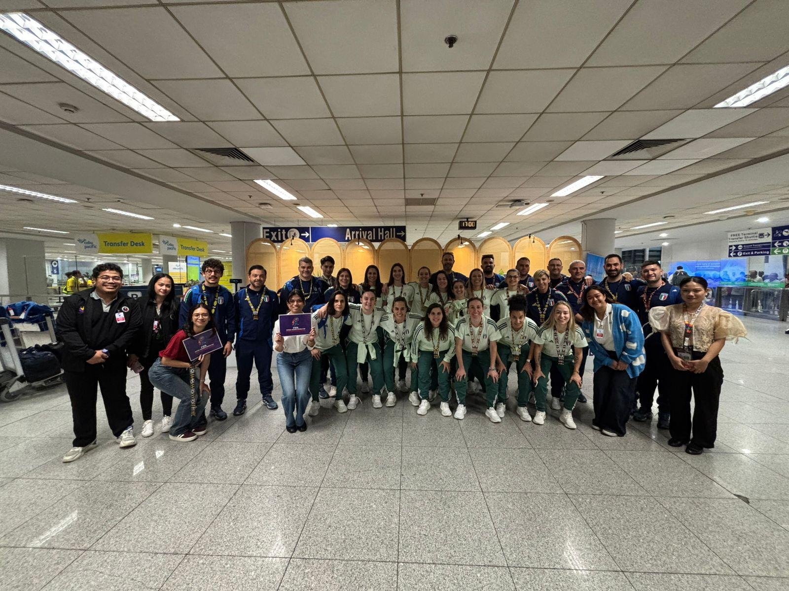 Le Azzurre sono nelle Filippine, inizia l’avventura Mondiale. Grieco: “Ora si fa sul serio”