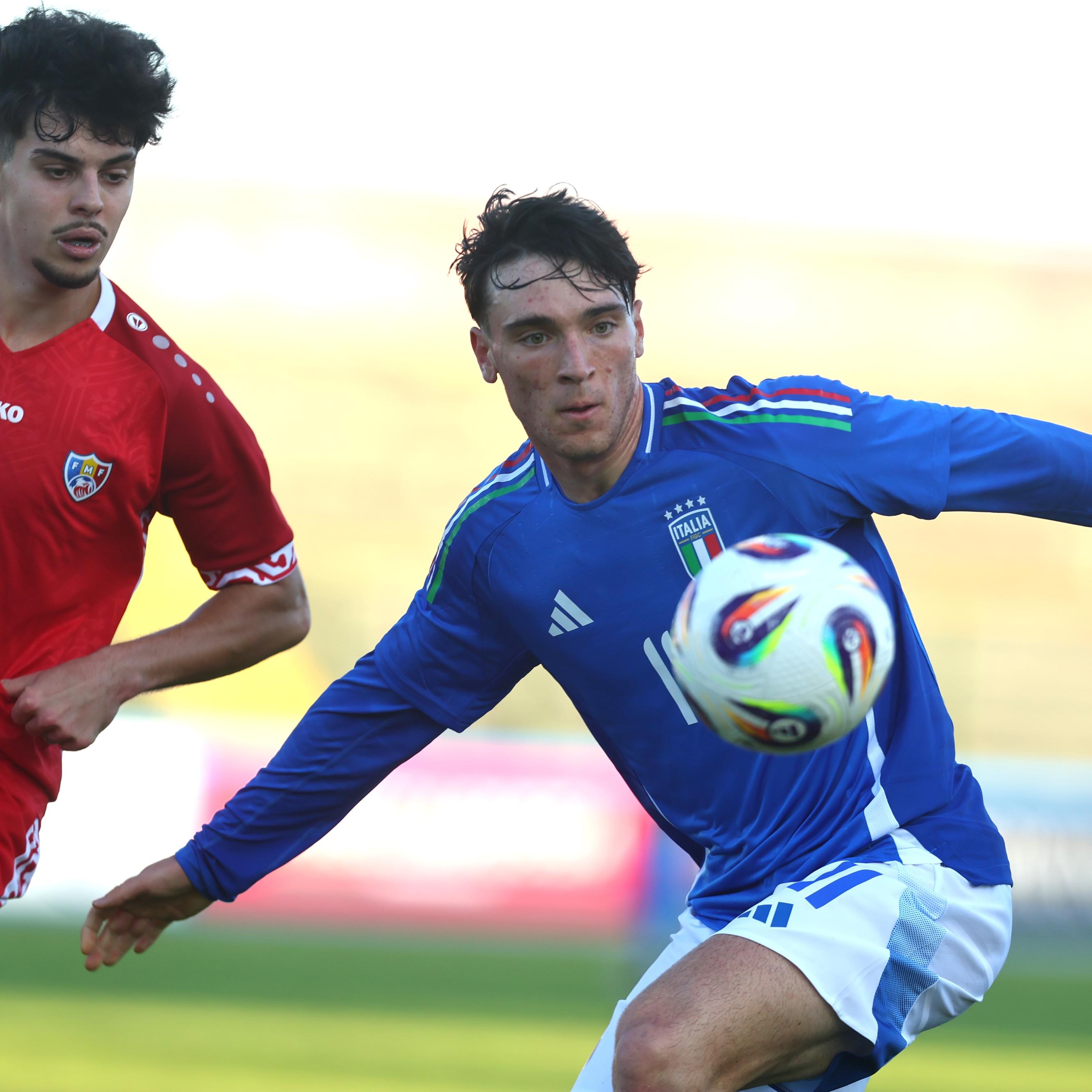 Sabato a Catania c’è Italia-Bosnia. Il magic moment di Cacciamani: “Il gol al Palermo, poi quello in Nazionale, che sogno”