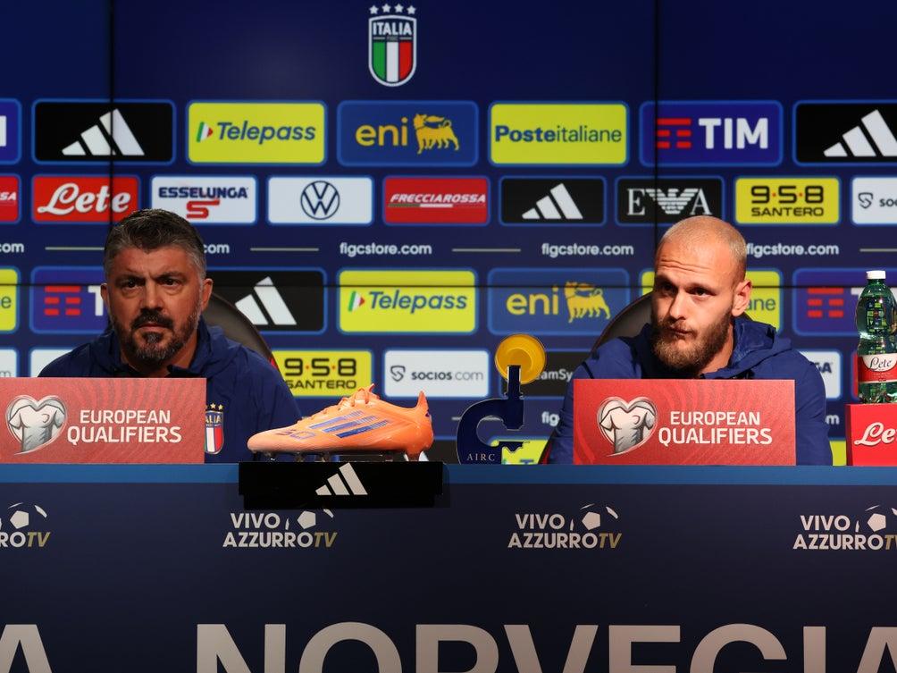 Nazionale A: la conferenza stampa di Gattuso e Dimarco