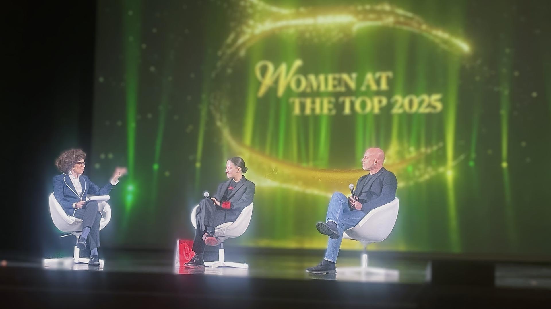 Soncin at the 'Women at the Top' event: \"Football has no gender; it's wrong to talk about ‘women's’ sports\"