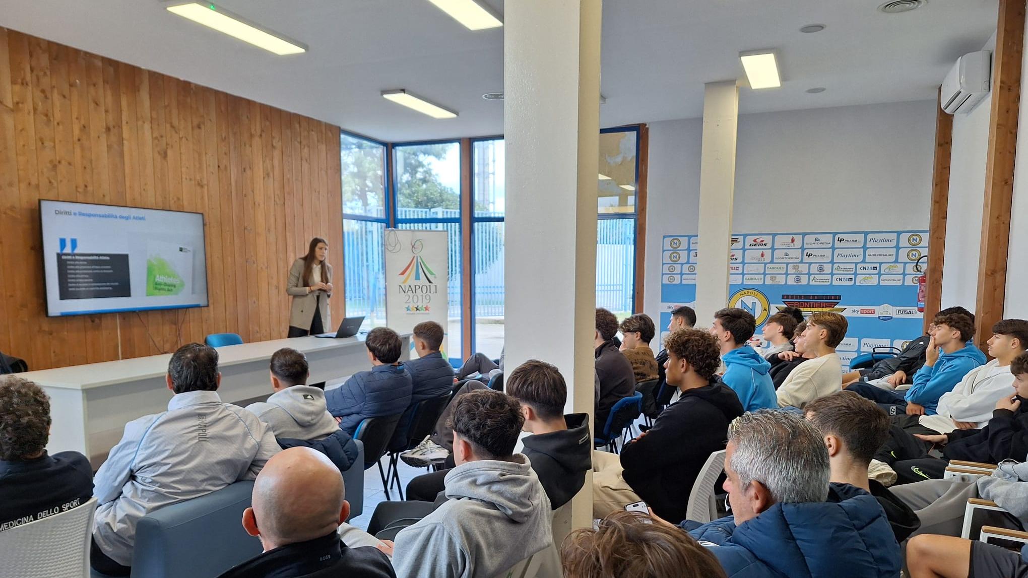 UEFA HatTrick VI: doppio incontro sull’antidoping con le Under 20 di Juventus e Napoli