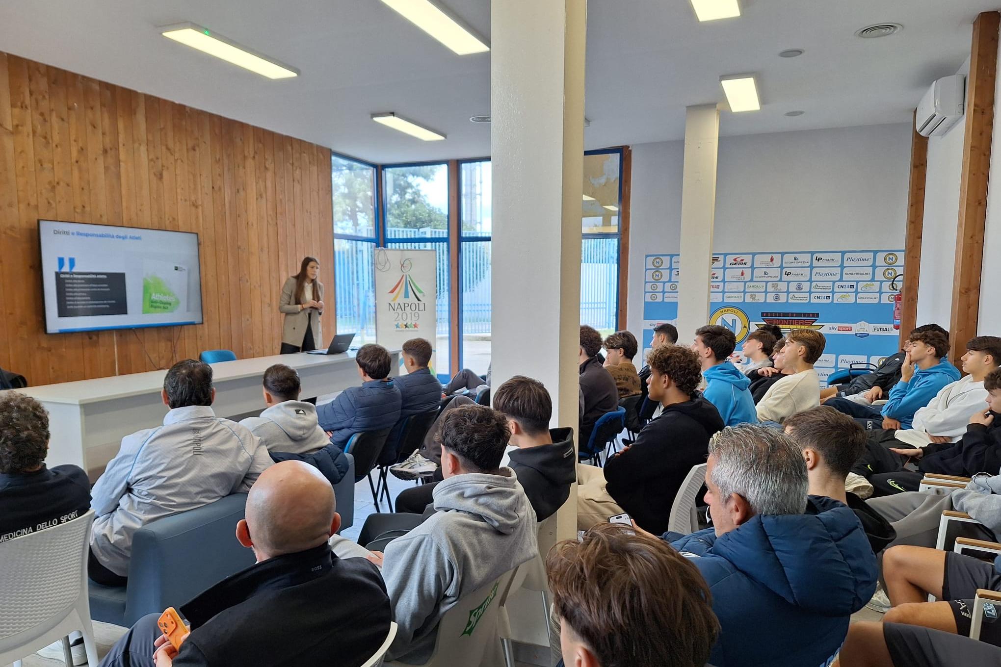 UEFA HatTrick VI: doppio incontro sull’antidoping con le Under 20 di Juventus e Napoli