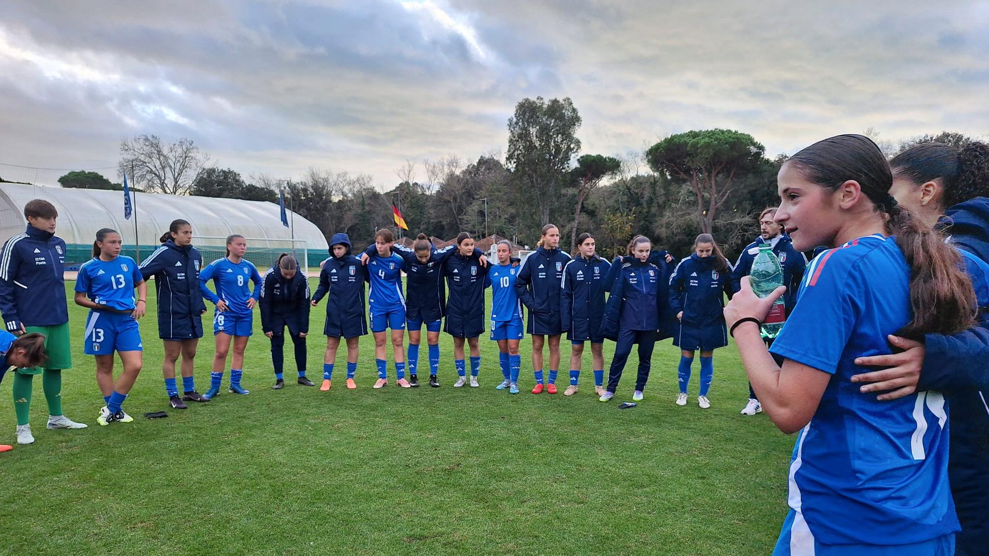 Una buona Italia cede nel finale: 3-0 della Germania nella seconda amichevole di Tirrenia