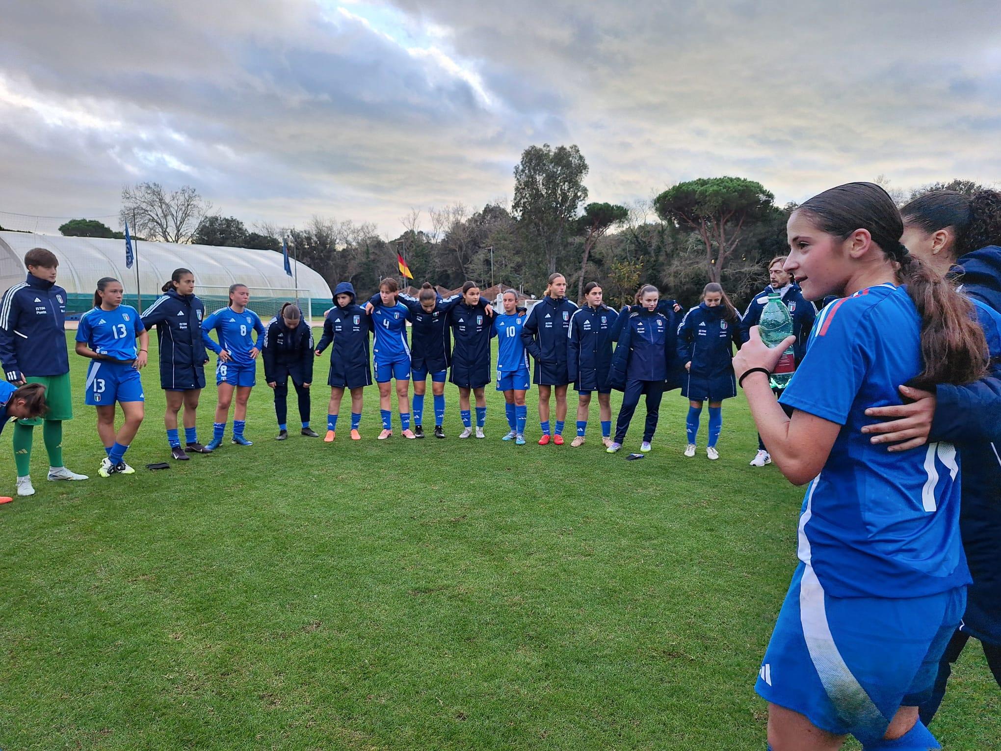Una buona Italia cede nel finale: 3-0 della Germania nella seconda amichevole di Tirrenia