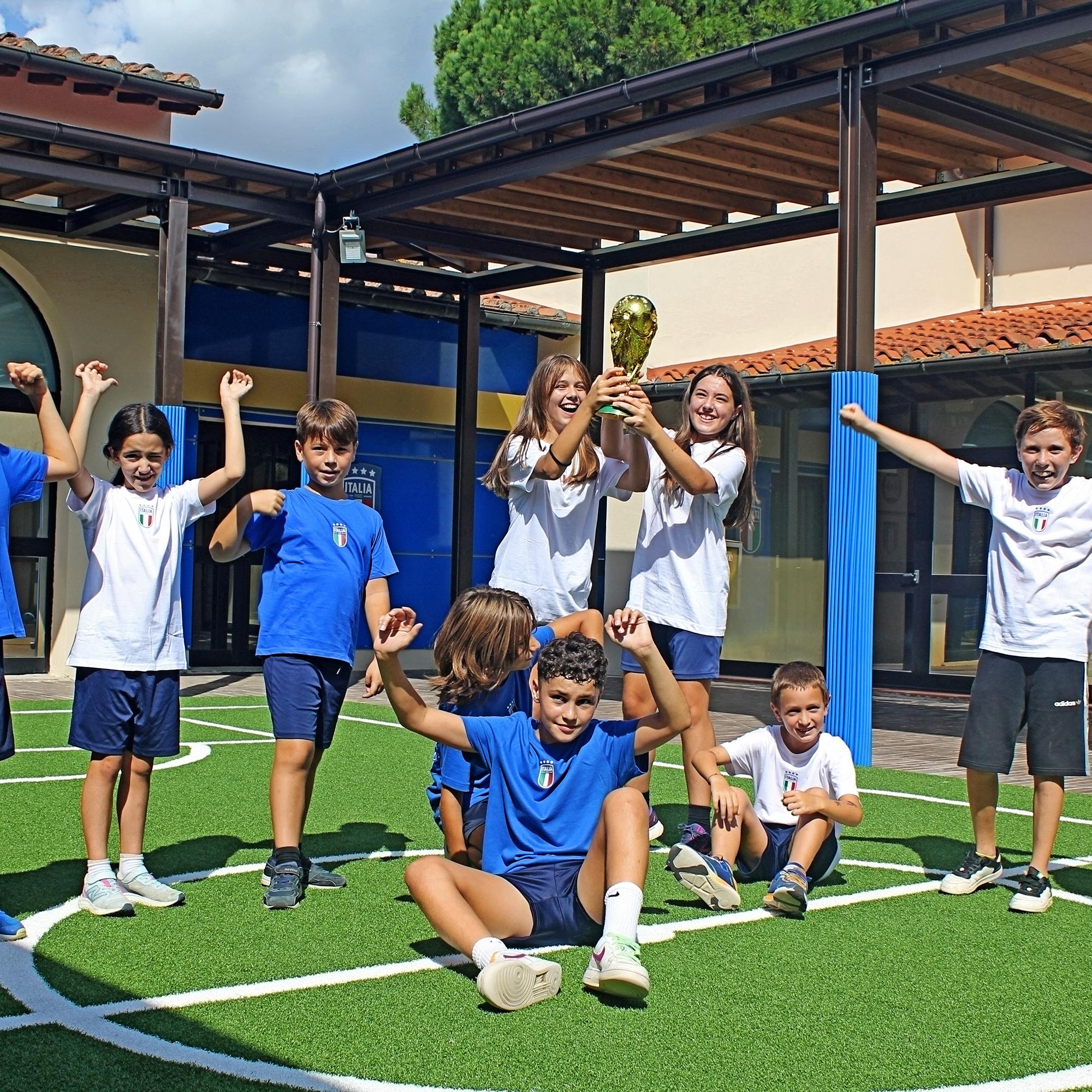 Al Museo del Calcio le emozioni sono anche in campo: tutti i weekend di fine 2025 sfide tra giovani visitatori