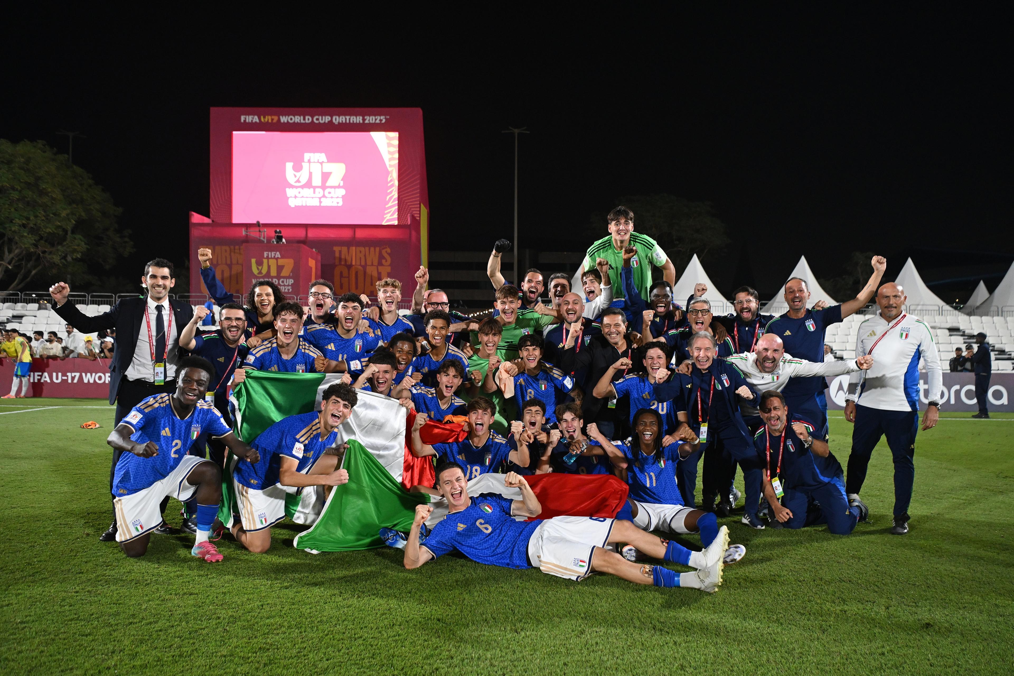 Storico bronzo per l’Italia: 4-2 ai rigori al Brasile. Gravina: “Azzurrini straordinari”