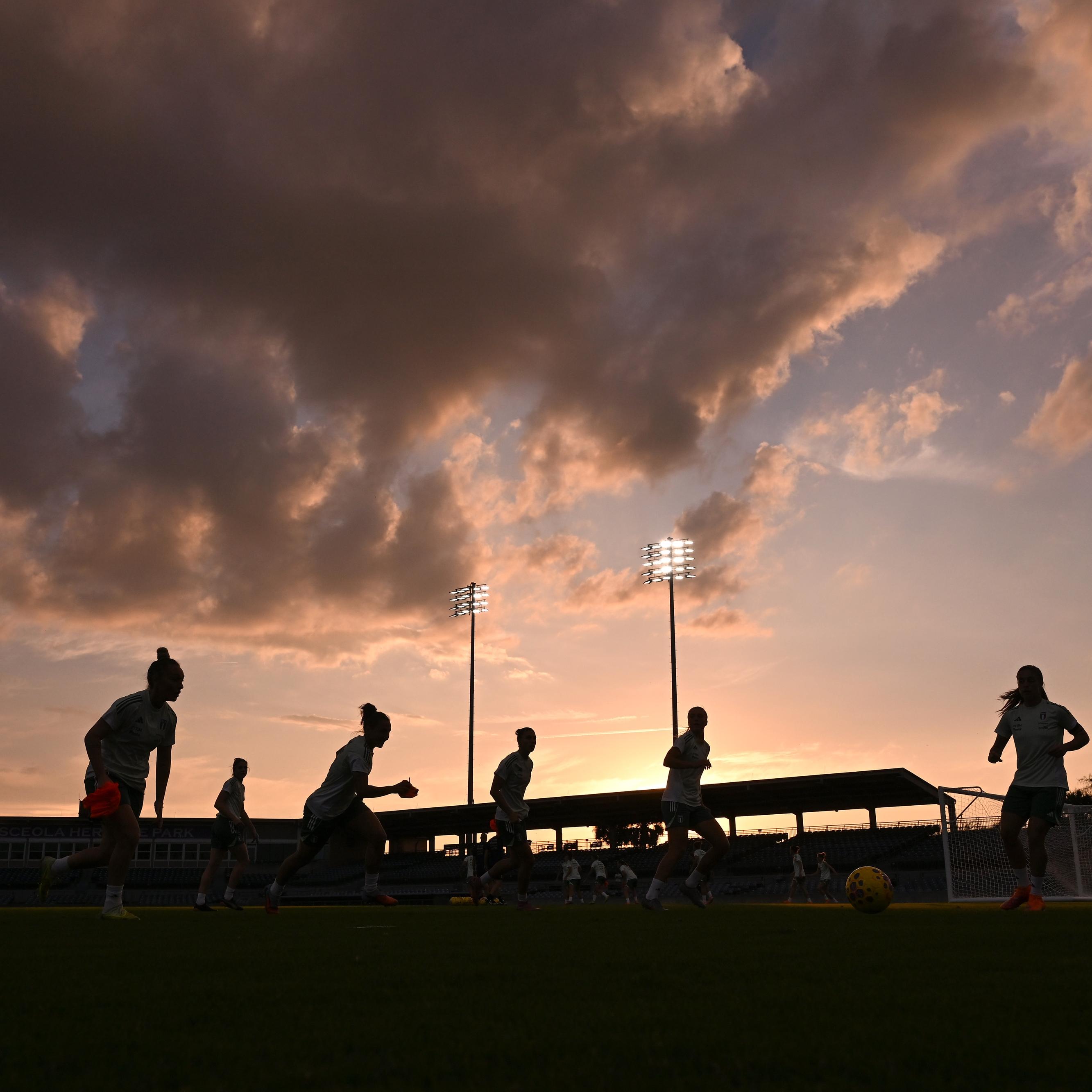 Le Azzurre sbarcano negli States: primo allenamento a Orlando per la squadra di Soncin
