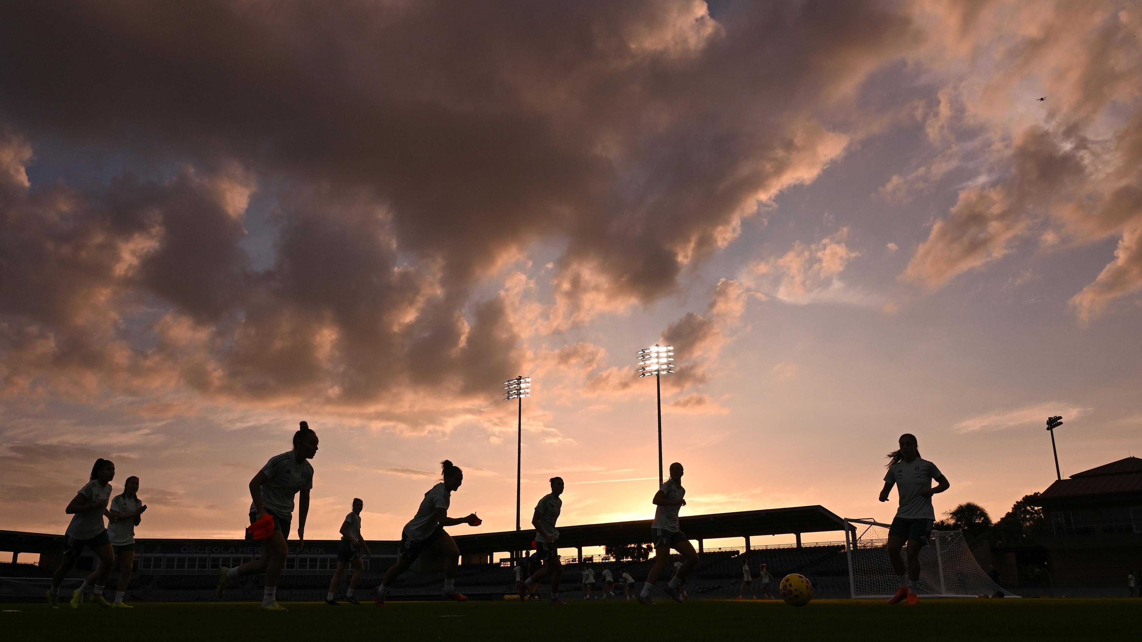 Le Azzurre sbarcano negli States: primo allenamento a Orlando per la squadra di Soncin