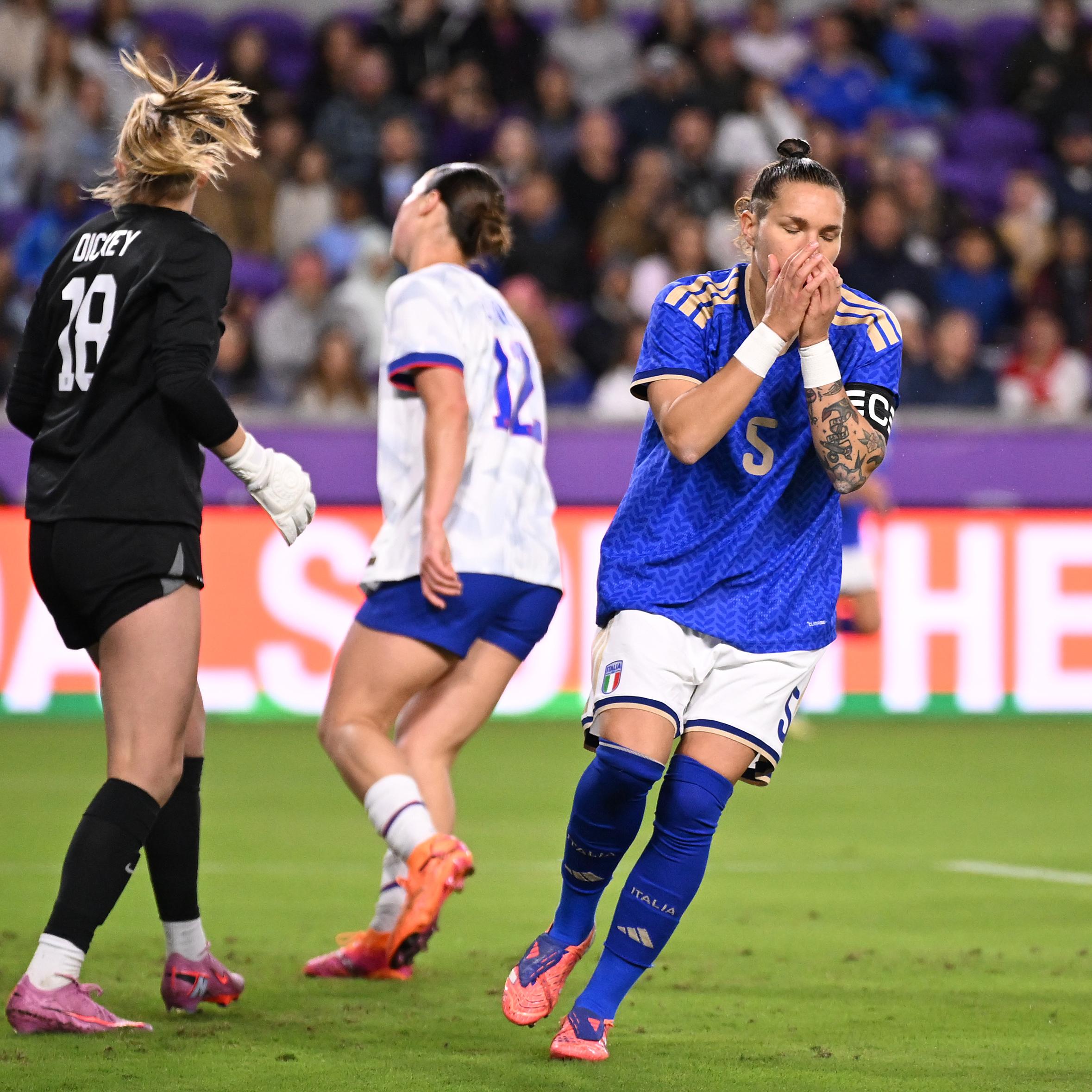Azzurre sconfitte 3-0 nella prima amichevole con gli Stati Uniti. Soncin: “Esperienza che ci farà crescere”