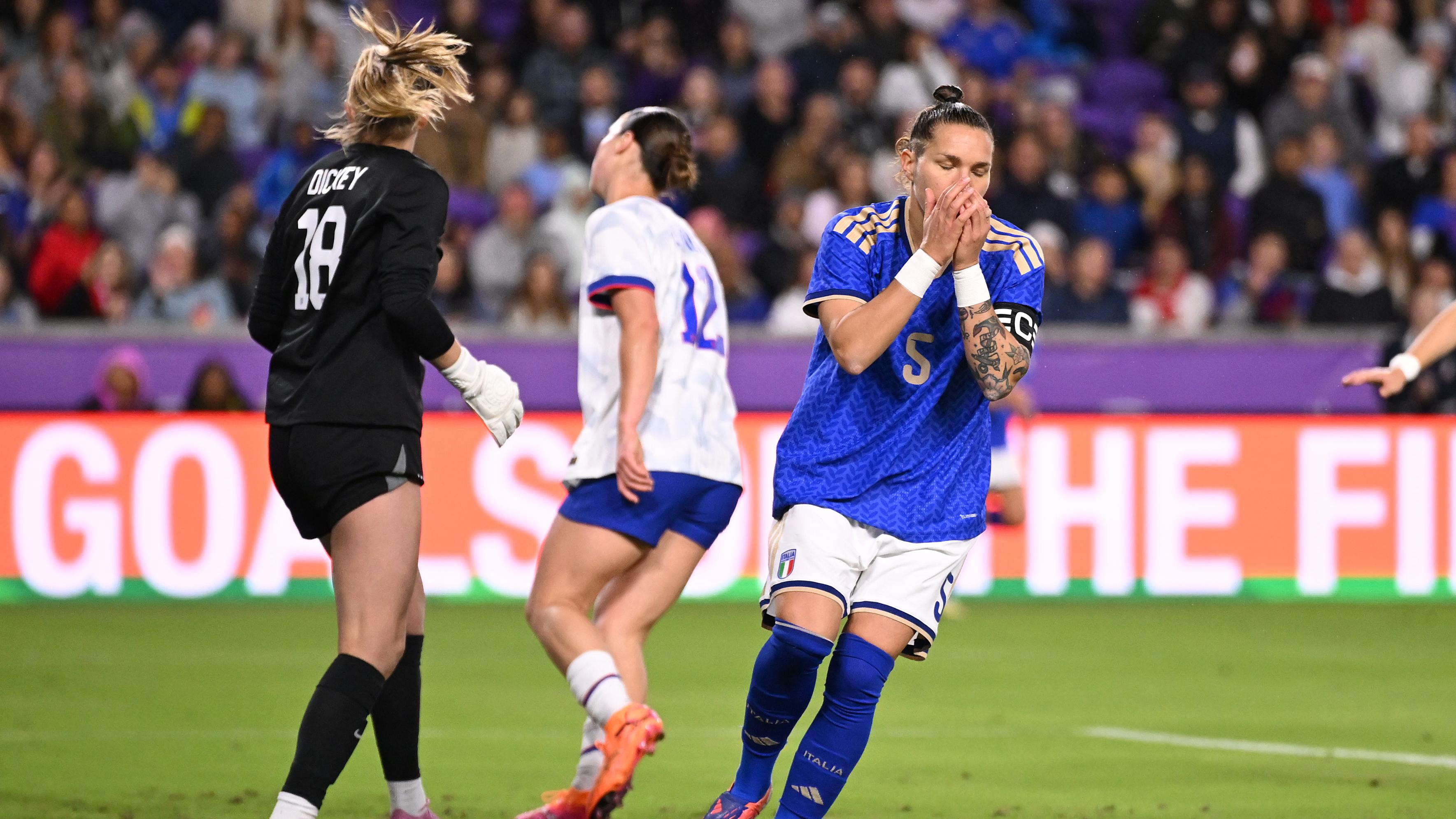 Azzurre sconfitte 3-0 nella prima amichevole con gli Stati Uniti. Soncin: “Esperienza che ci farà crescere”