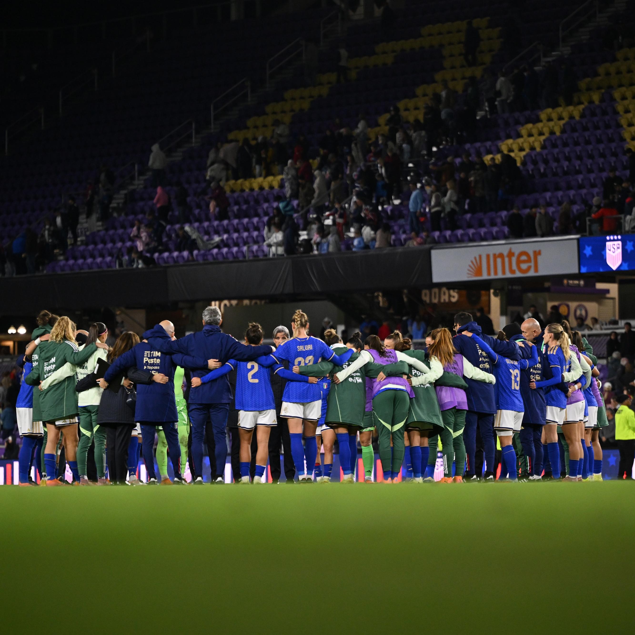 Nazionale Femminile sconfitta nel test di Orlando: la corazzata USA si impone 3-0