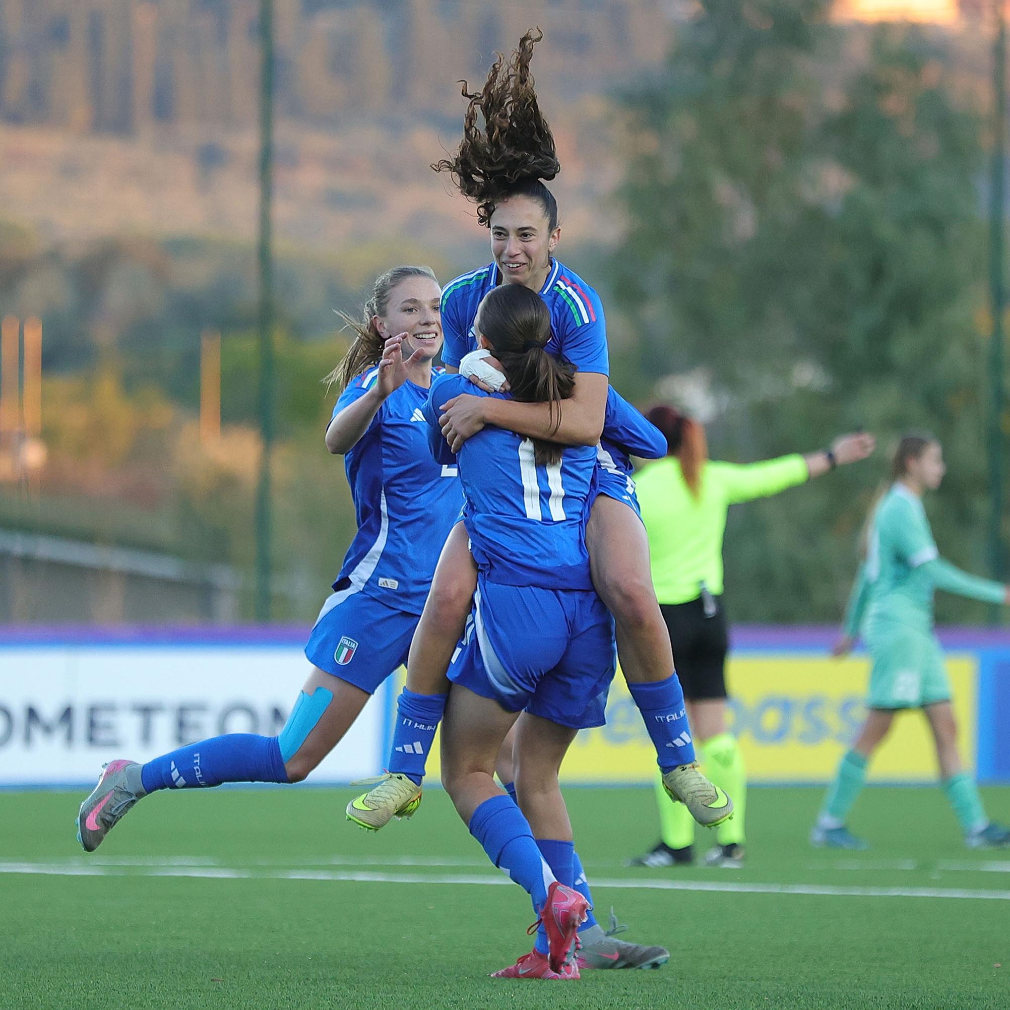 Le Azzurrine piegano anche la Bielorussia: la doppietta di Galli conferma il primo posto nel girone