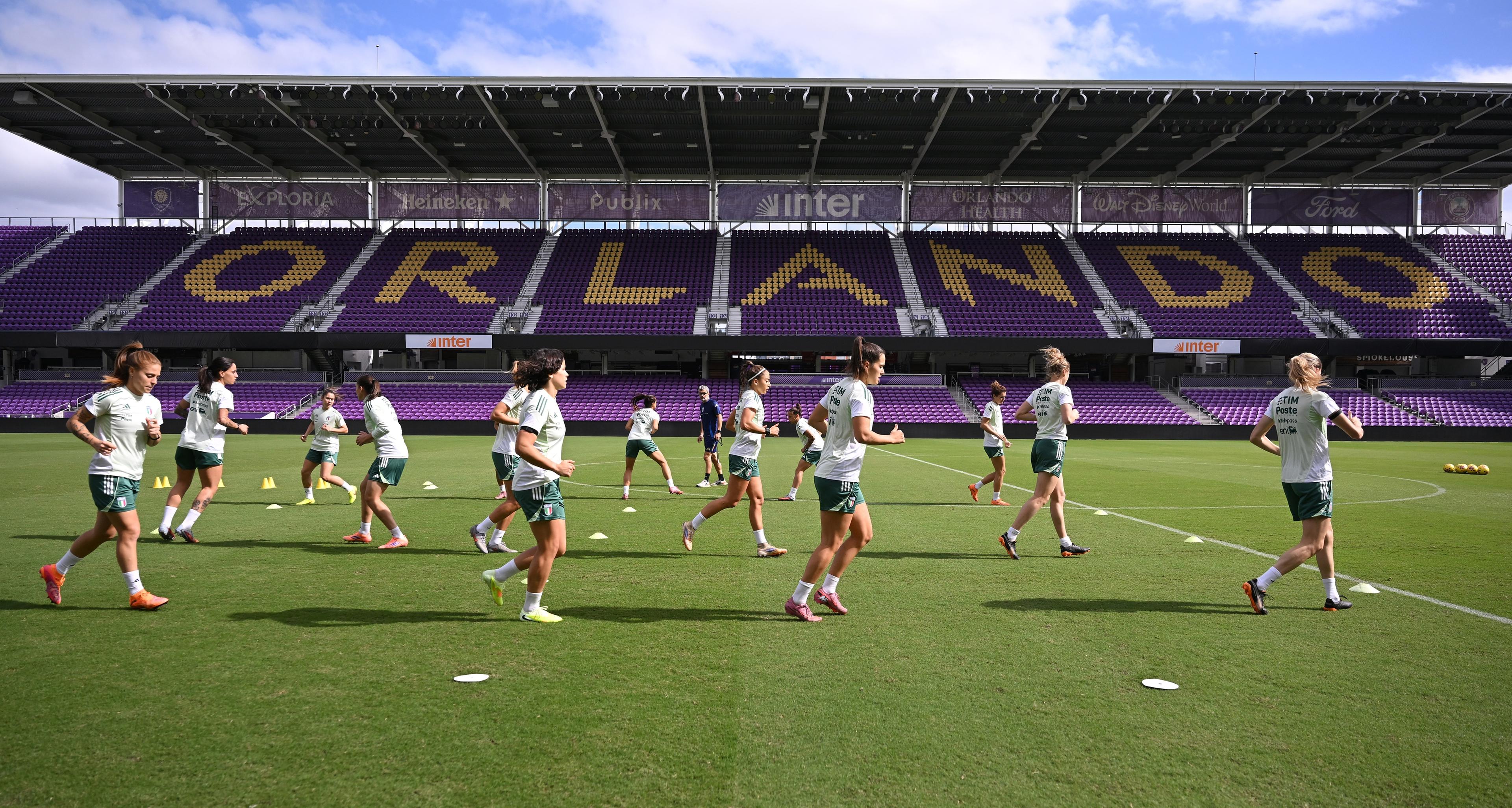 Seduta di scarico e poi partenza per Fort Lauderdale: l’Italia si proietta sulla seconda amichevole con gli USA