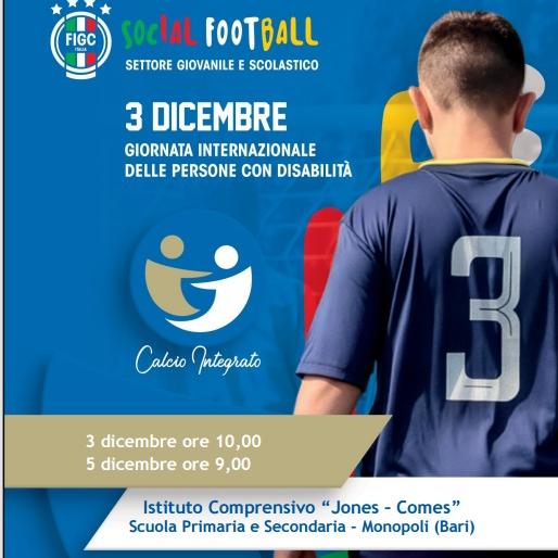 Calcio integrato: l’inclusione scende in campo al comprensivo “Jones-Comes”