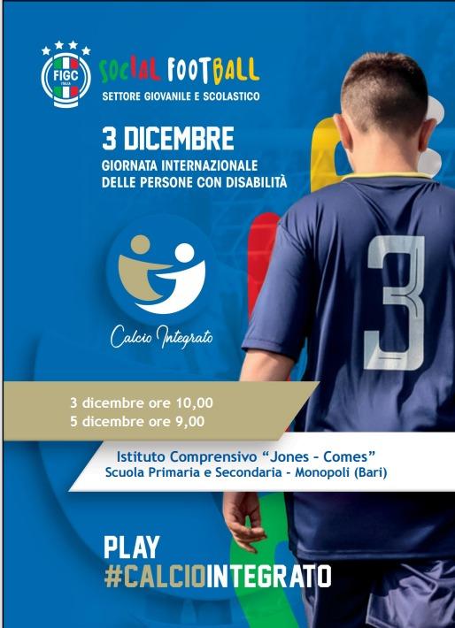 Calcio integrato: l’inclusione scende in campo al comprensivo “Jones-Comes”