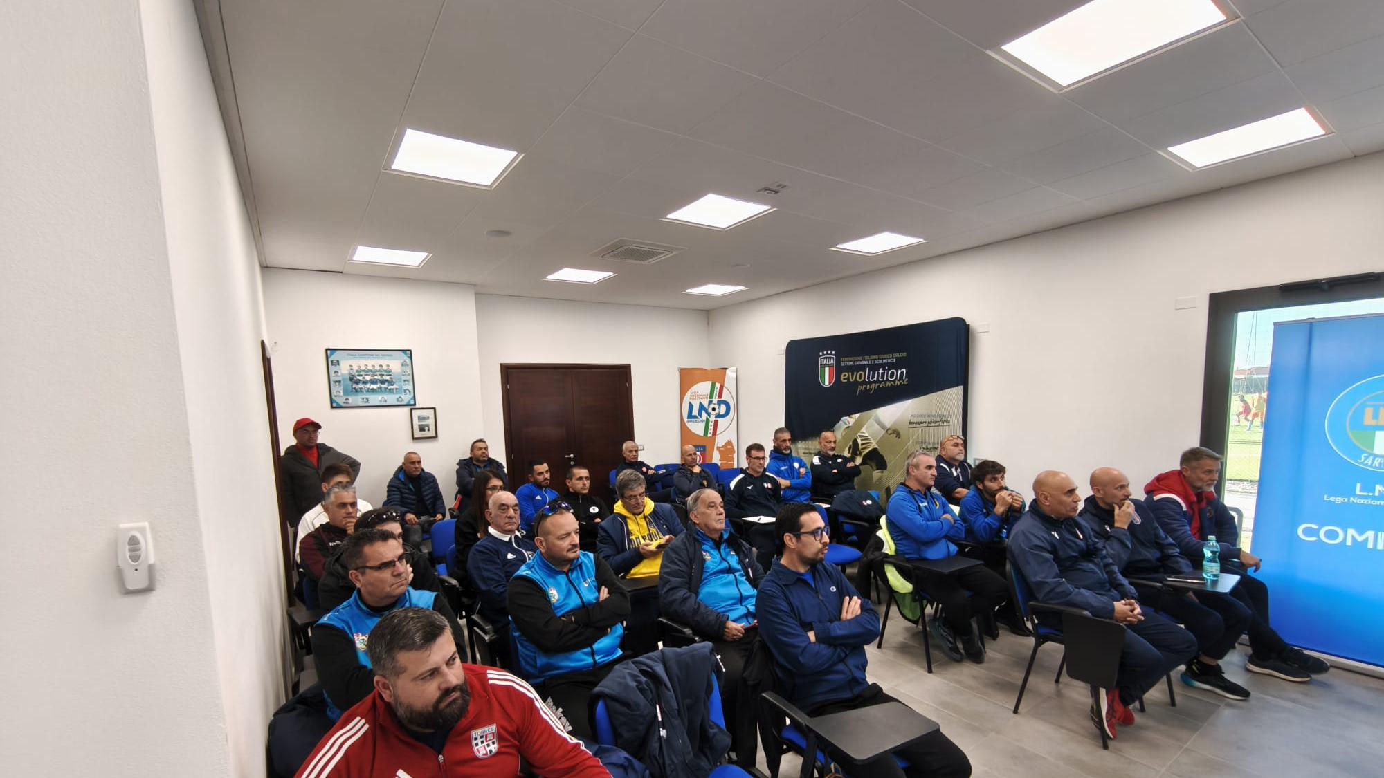 Corso dirigenti-arbitri a Sa Rodia